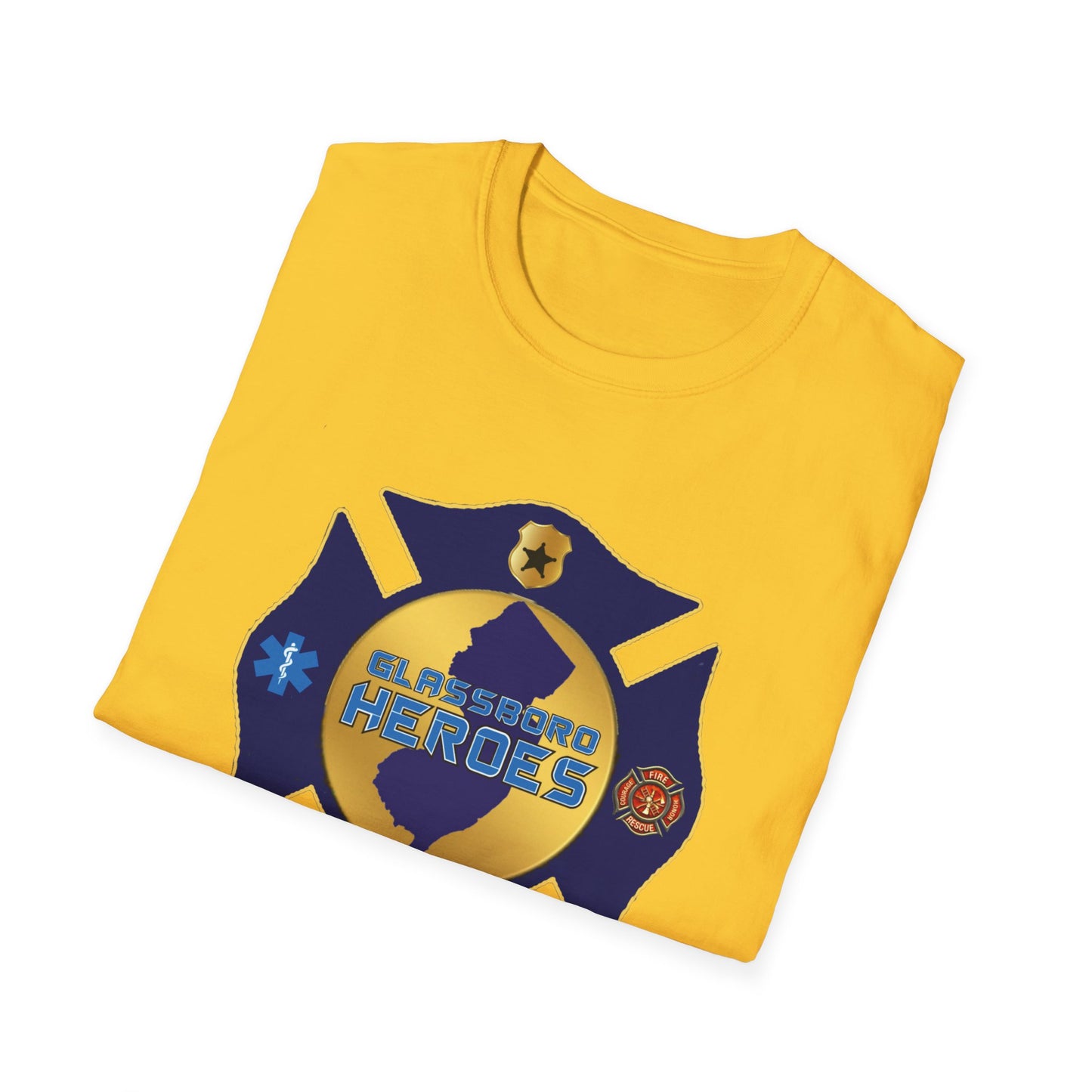 'Heroes' Softstyle T-Shirt - Graphic Tee