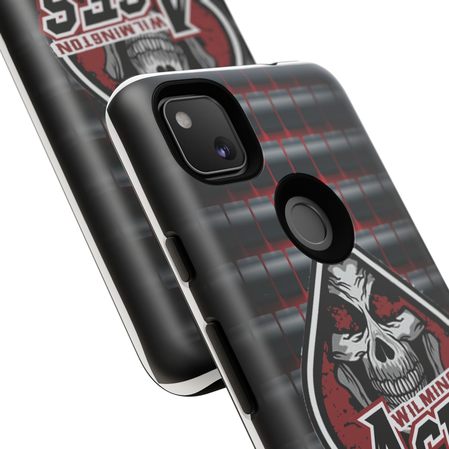 Wilmington Aces Tough Case - Durable Phone Case with Skull Design