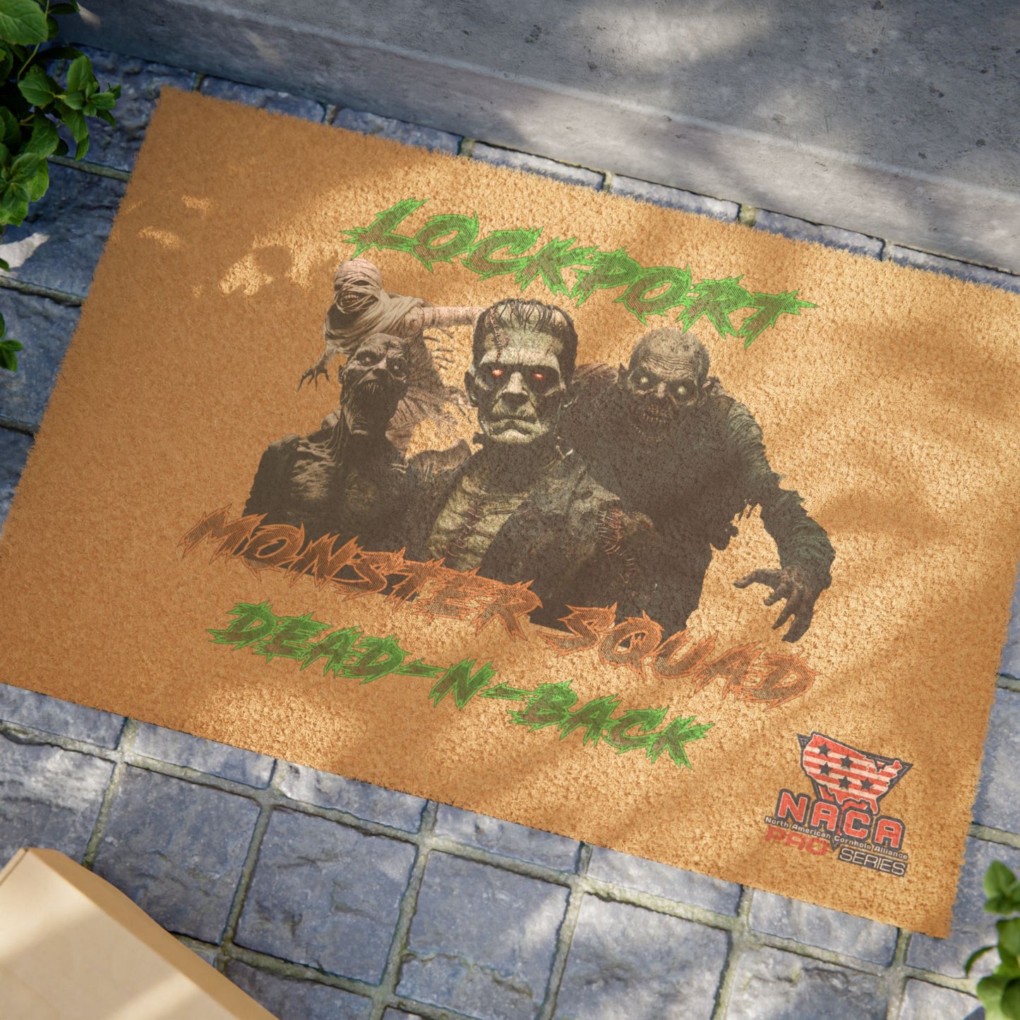Monster Squad Welcome Doormat - Sports Team Entrance Mat