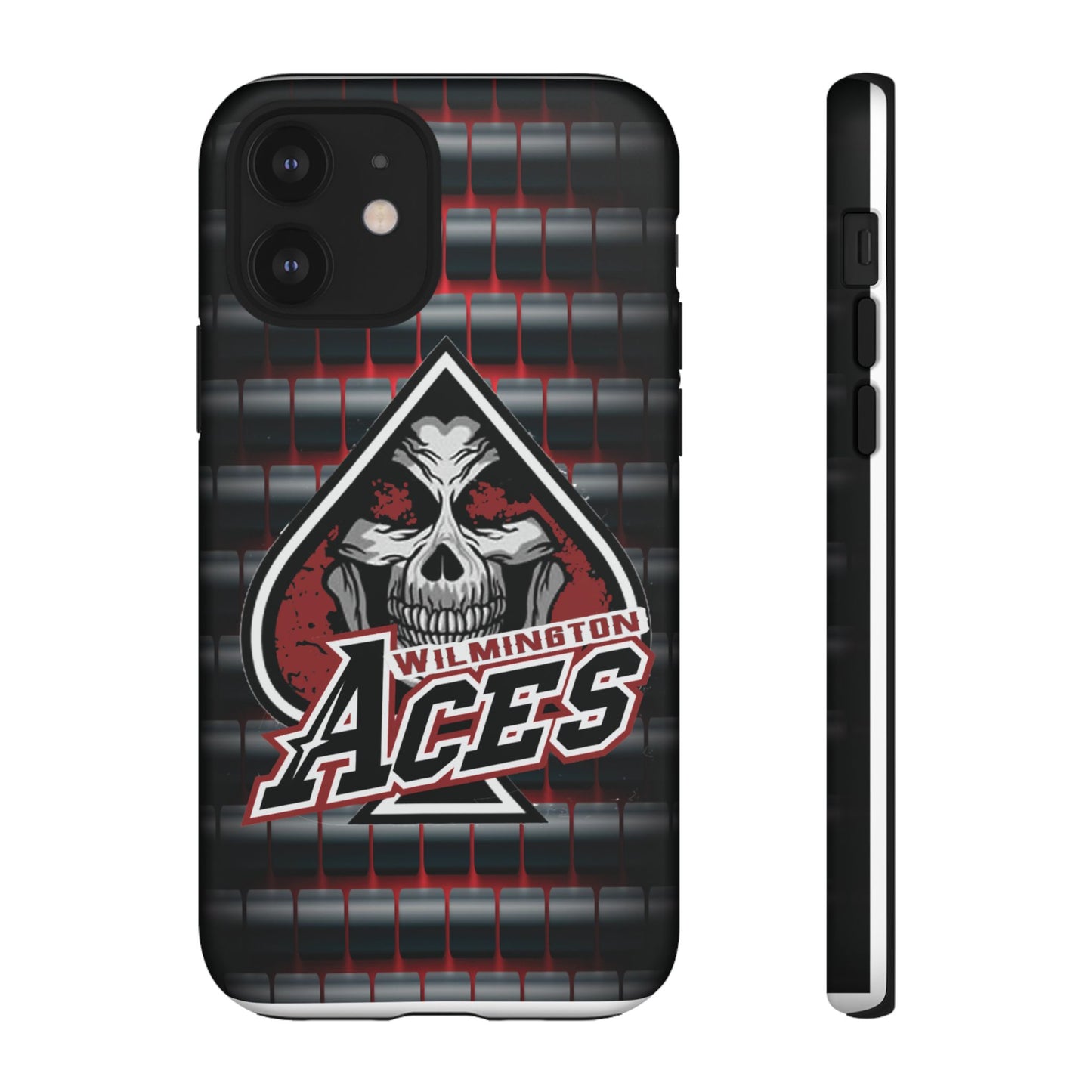 Wilmington Aces Tough Case - Durable Phone Case with Skull Design