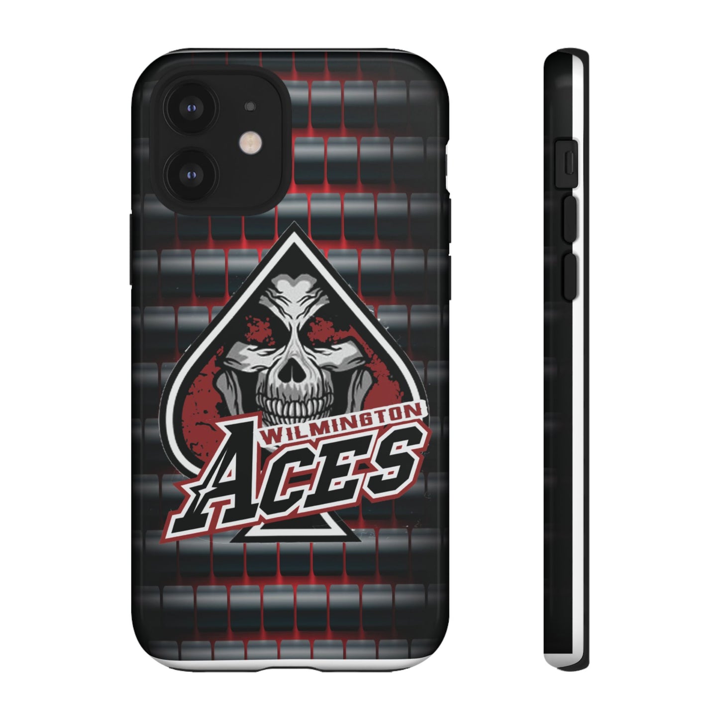 Wilmington Aces Tough Case - Durable Phone Case with Skull Design