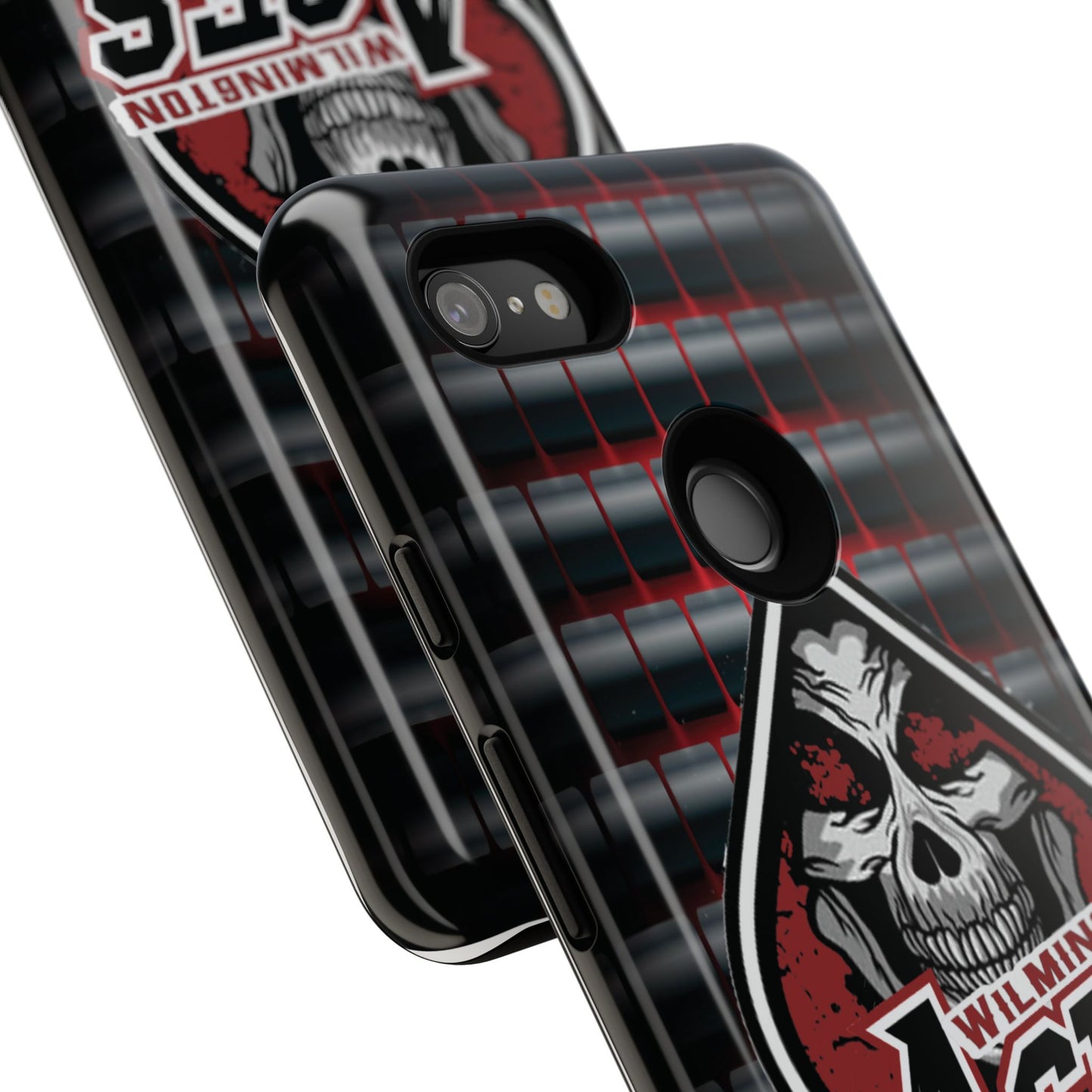 Wilmington Aces Tough Case - Durable Phone Case with Skull Design