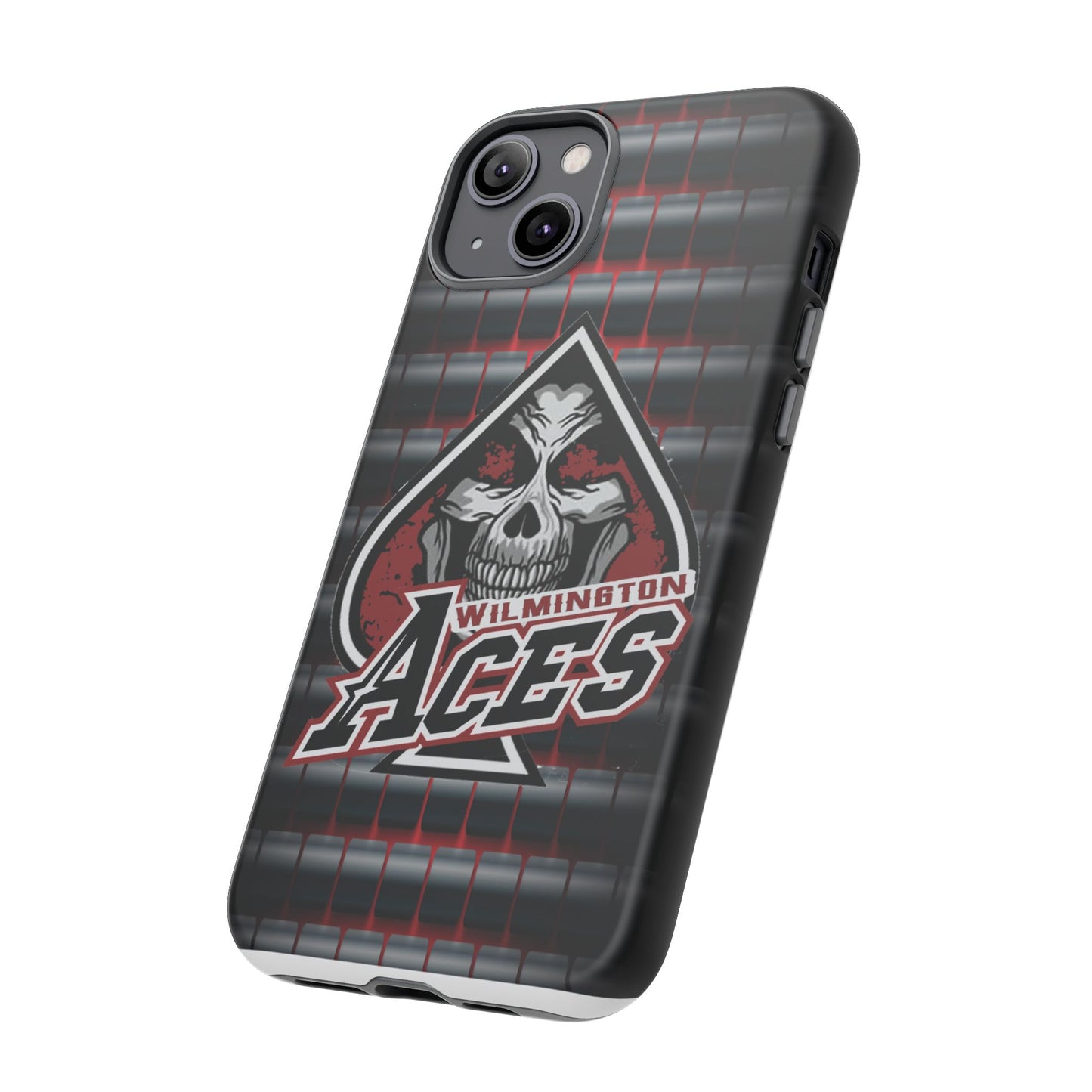 Wilmington Aces Tough Case - Durable Phone Case with Skull Design