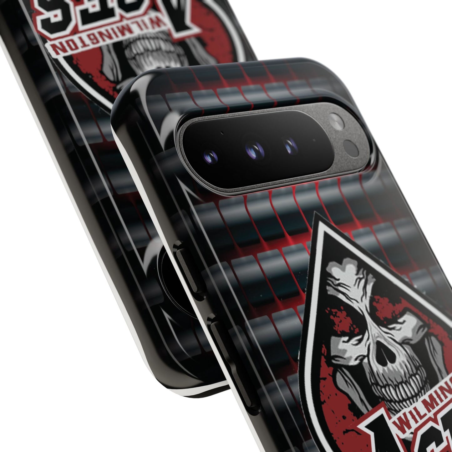 Wilmington Aces Tough Case - Durable Phone Case with Skull Design