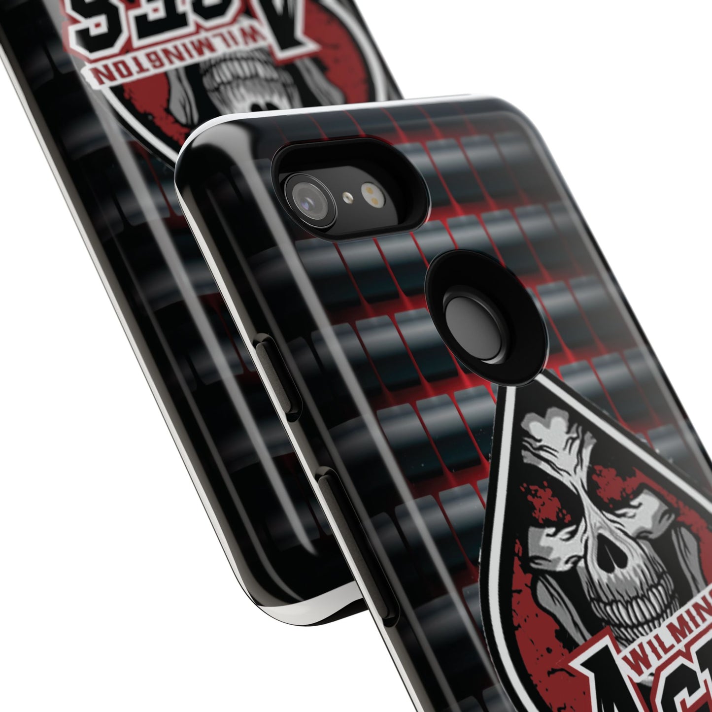 Wilmington Aces Tough Case - Durable Phone Case with Skull Design