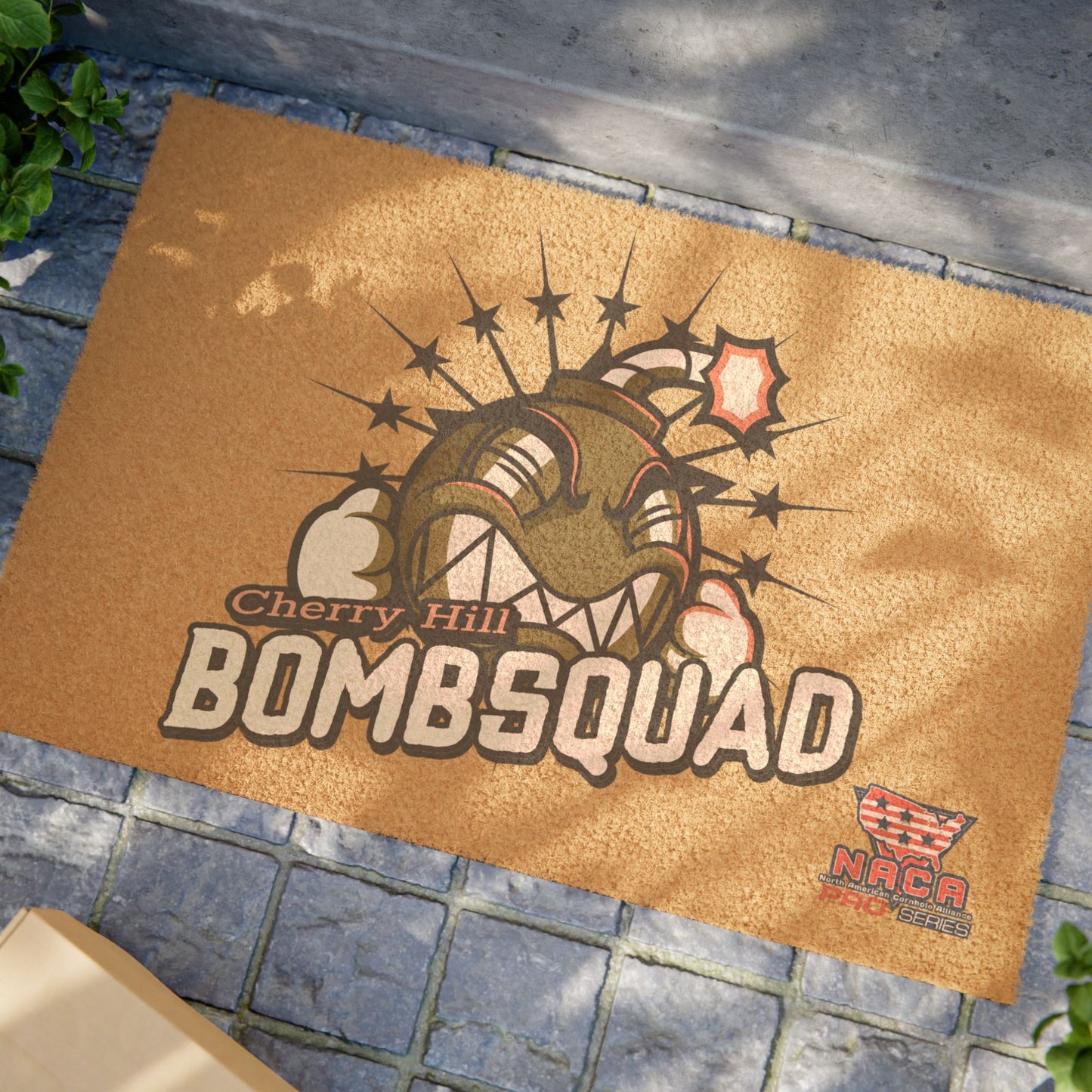 Bomb Squad Welcome Doormat - Sports Team Entrance Mat
