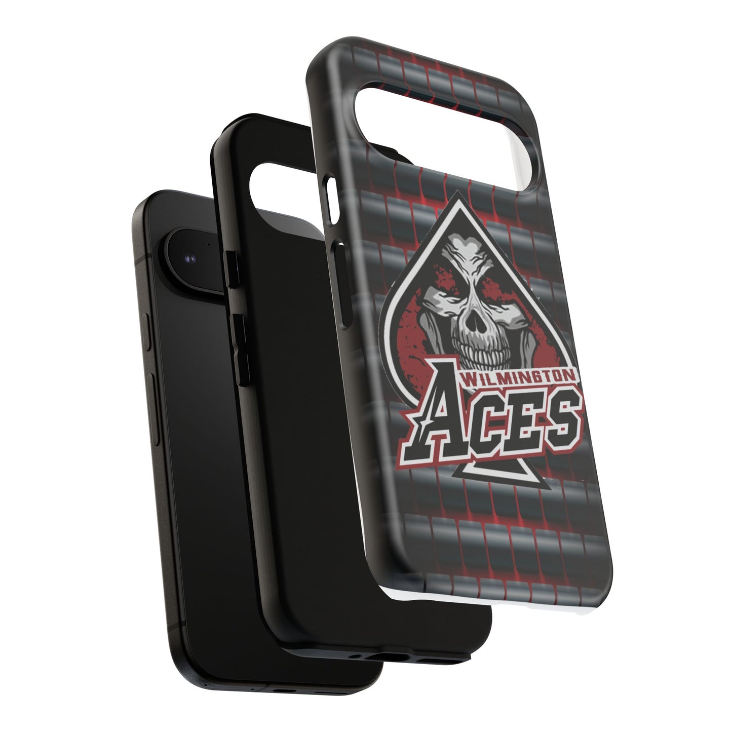 Wilmington Aces Tough Case - Durable Phone Case with Skull Design