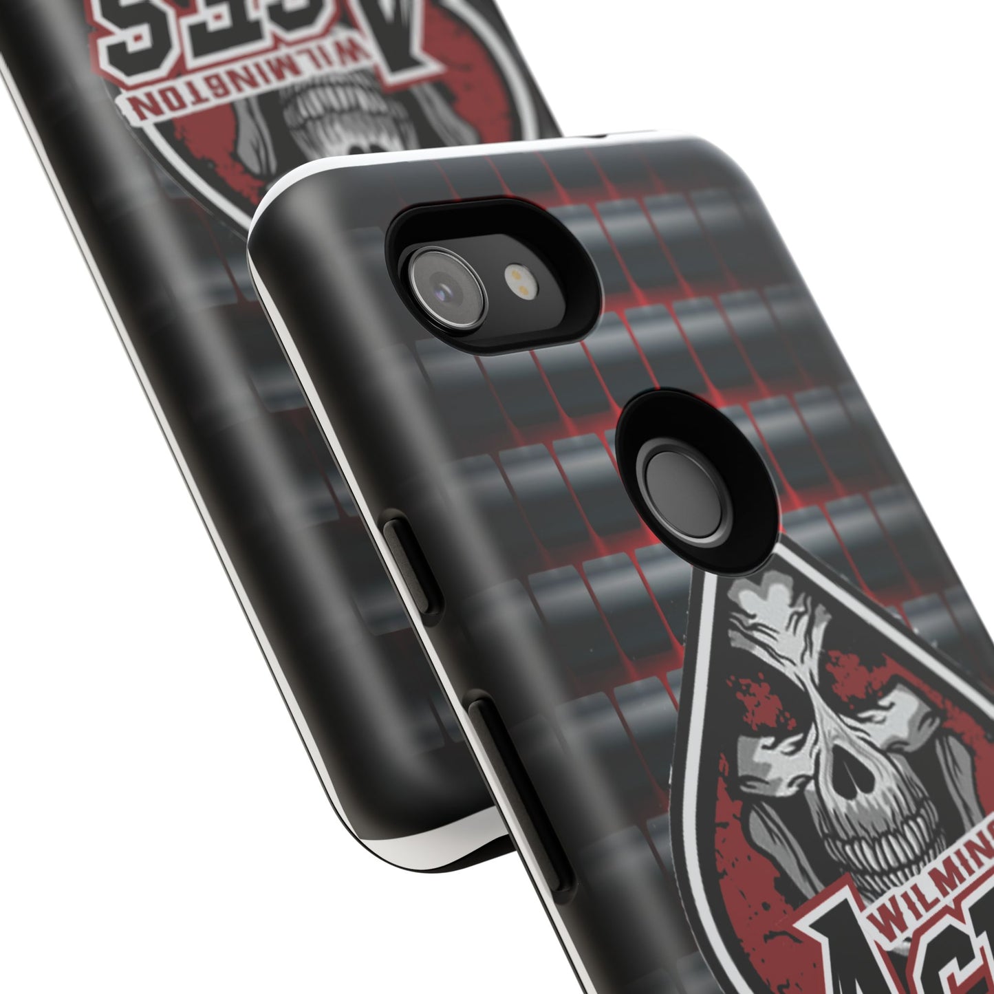 Wilmington Aces Tough Case - Durable Phone Case with Skull Design