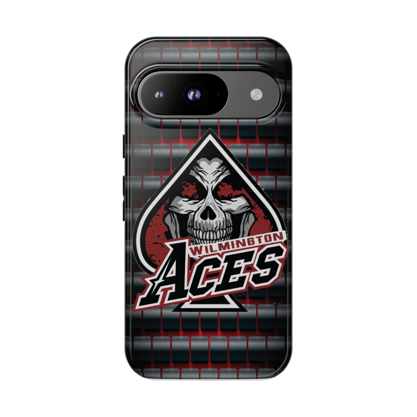 Wilmington Aces Tough Case - Durable Phone Case with Skull Design