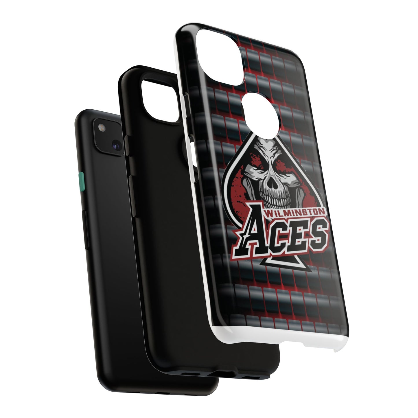 Wilmington Aces Tough Case - Durable Phone Case with Skull Design