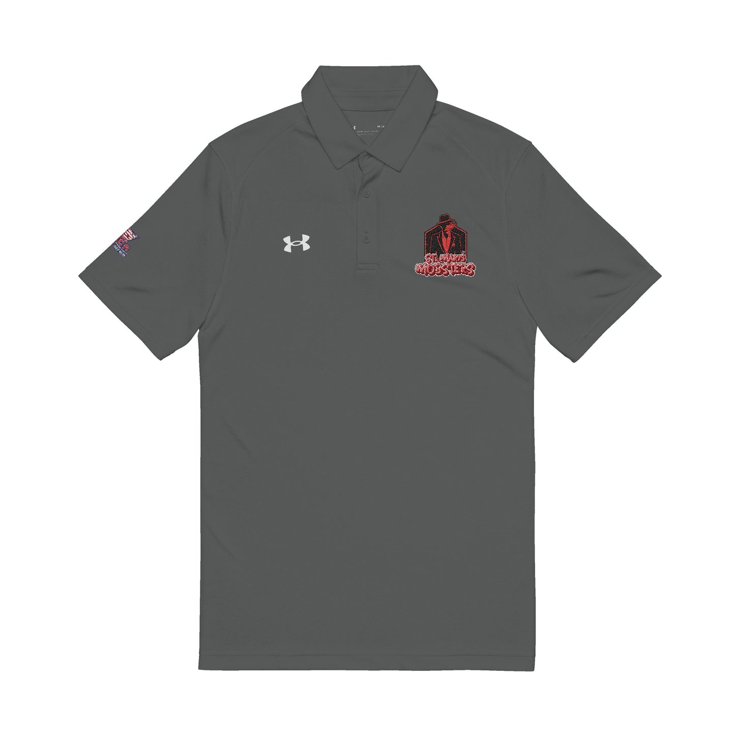 Mobsters Performance Polo Shirt with Embroidery - Under Armour®
