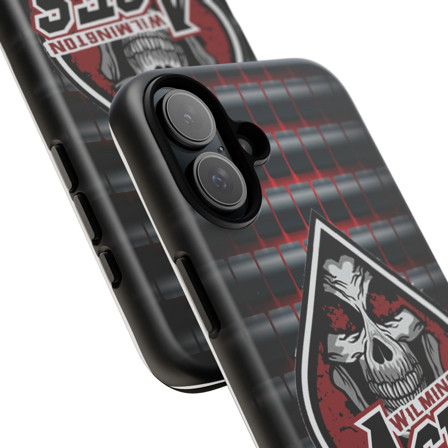 Wilmington Aces Tough Case - Durable Phone Case with Skull Design