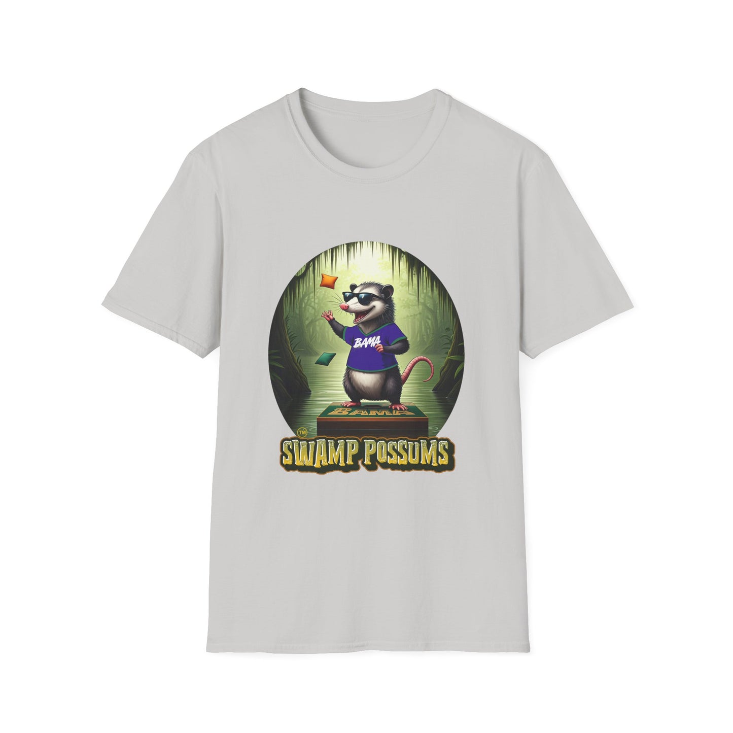 'Swamp Possums' Softstyle T-Shirt - Graphic Tee