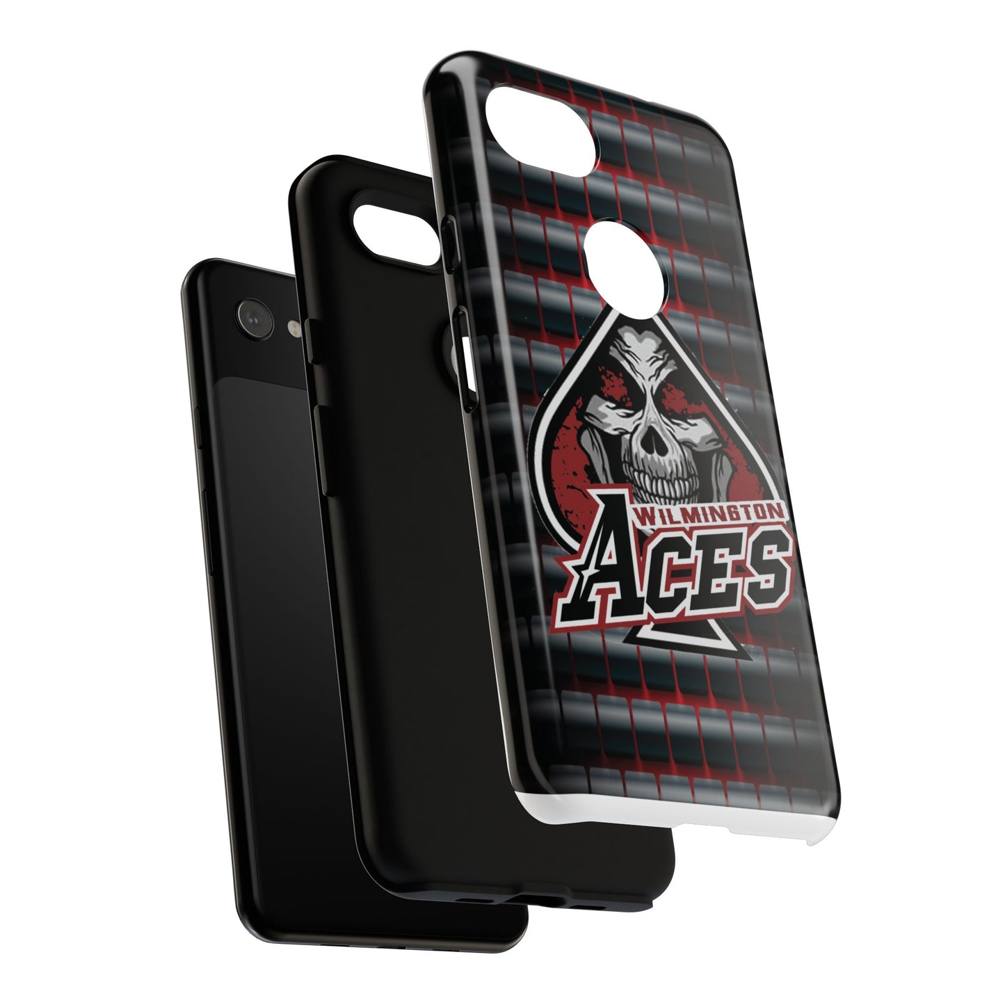 Wilmington Aces Tough Case - Durable Phone Case with Skull Design