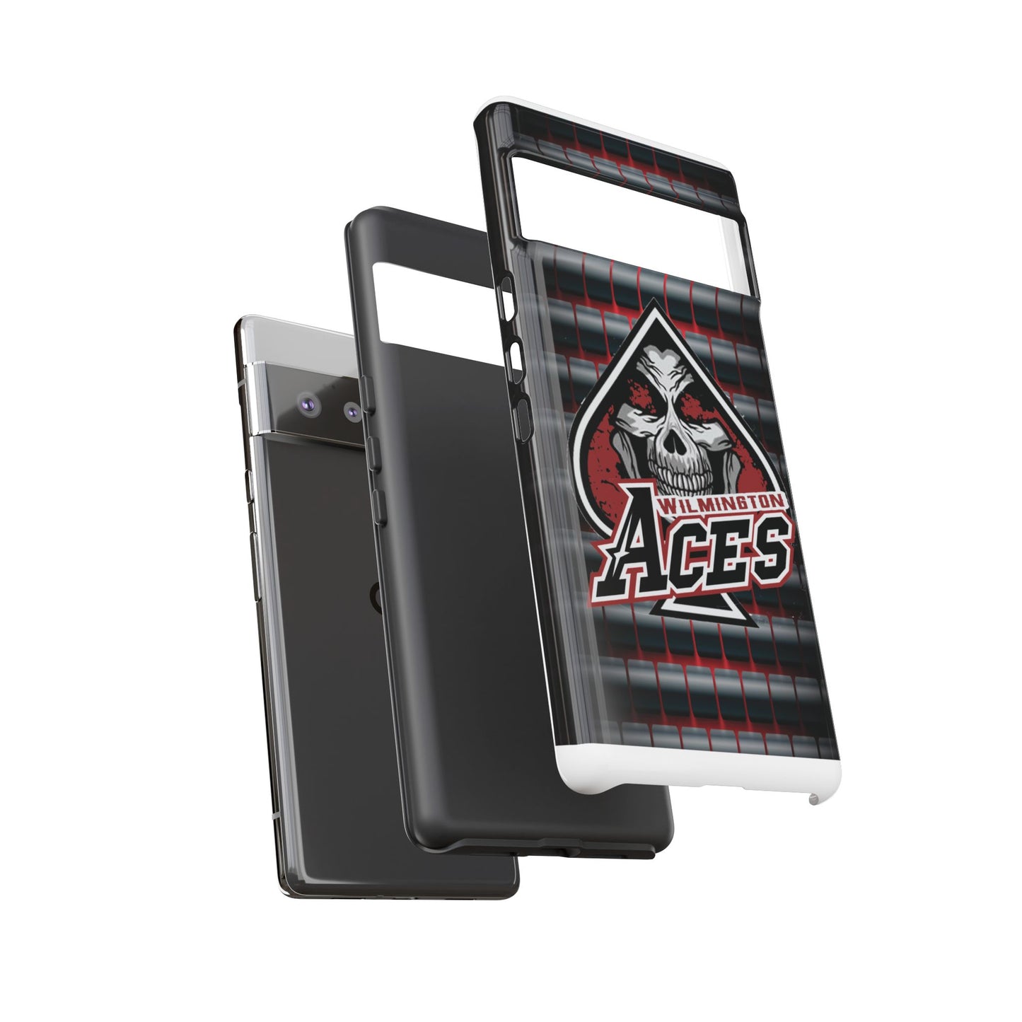 Wilmington Aces Tough Case - Durable Phone Case with Skull Design