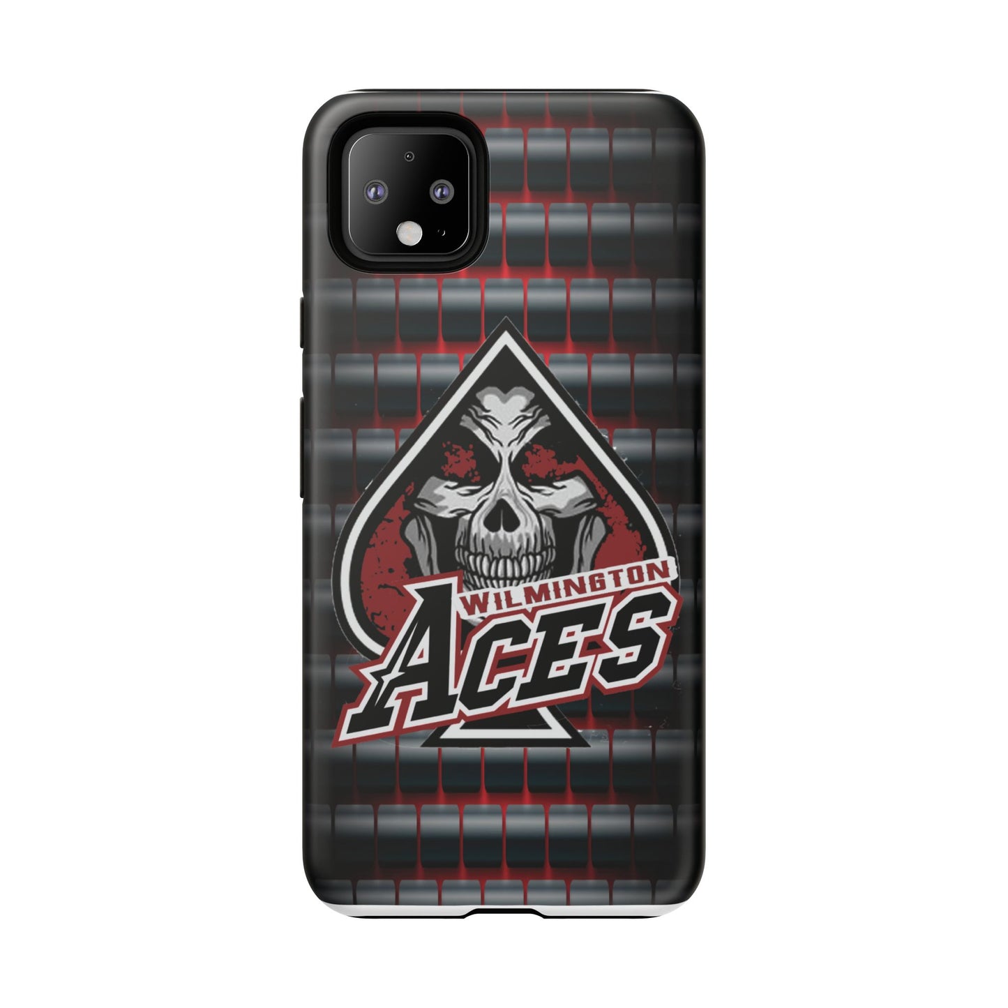 Wilmington Aces Tough Case - Durable Phone Case with Skull Design