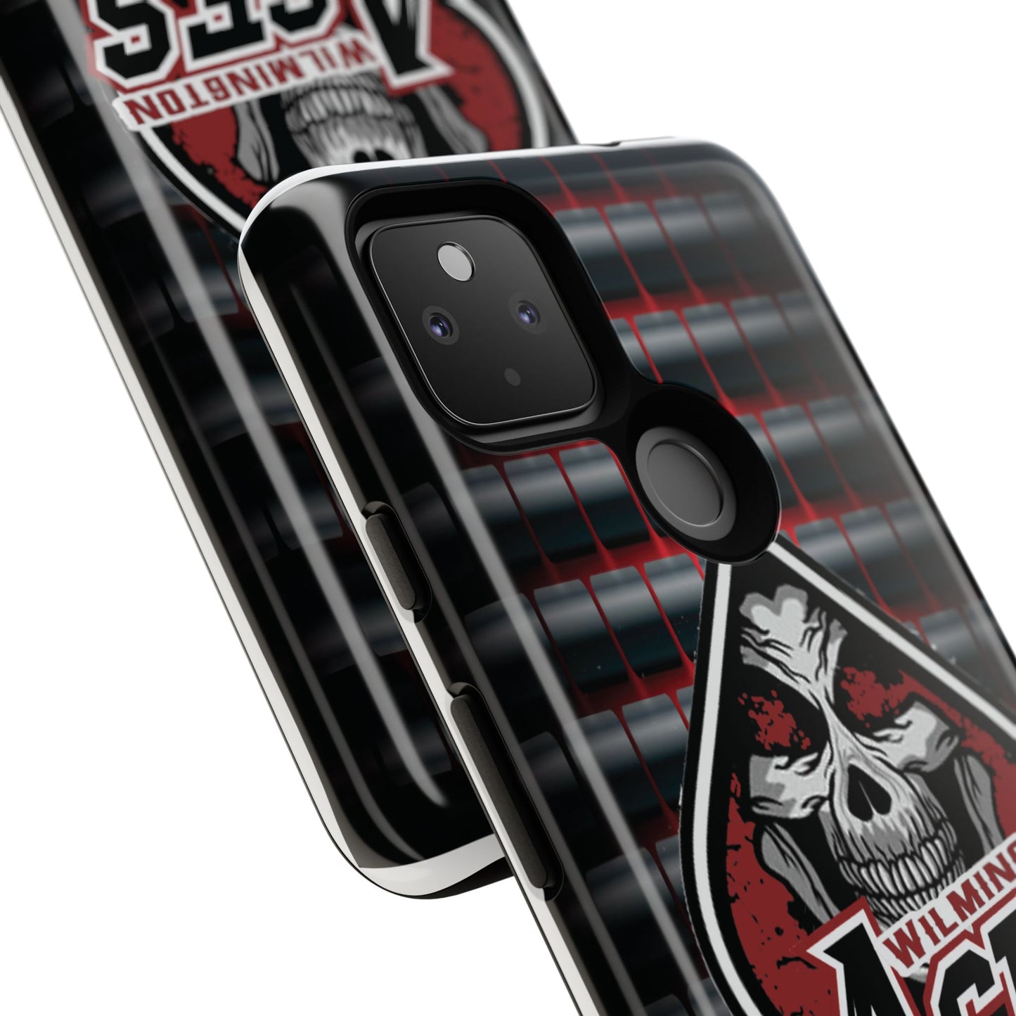 Wilmington Aces Tough Case - Durable Phone Case with Skull Design