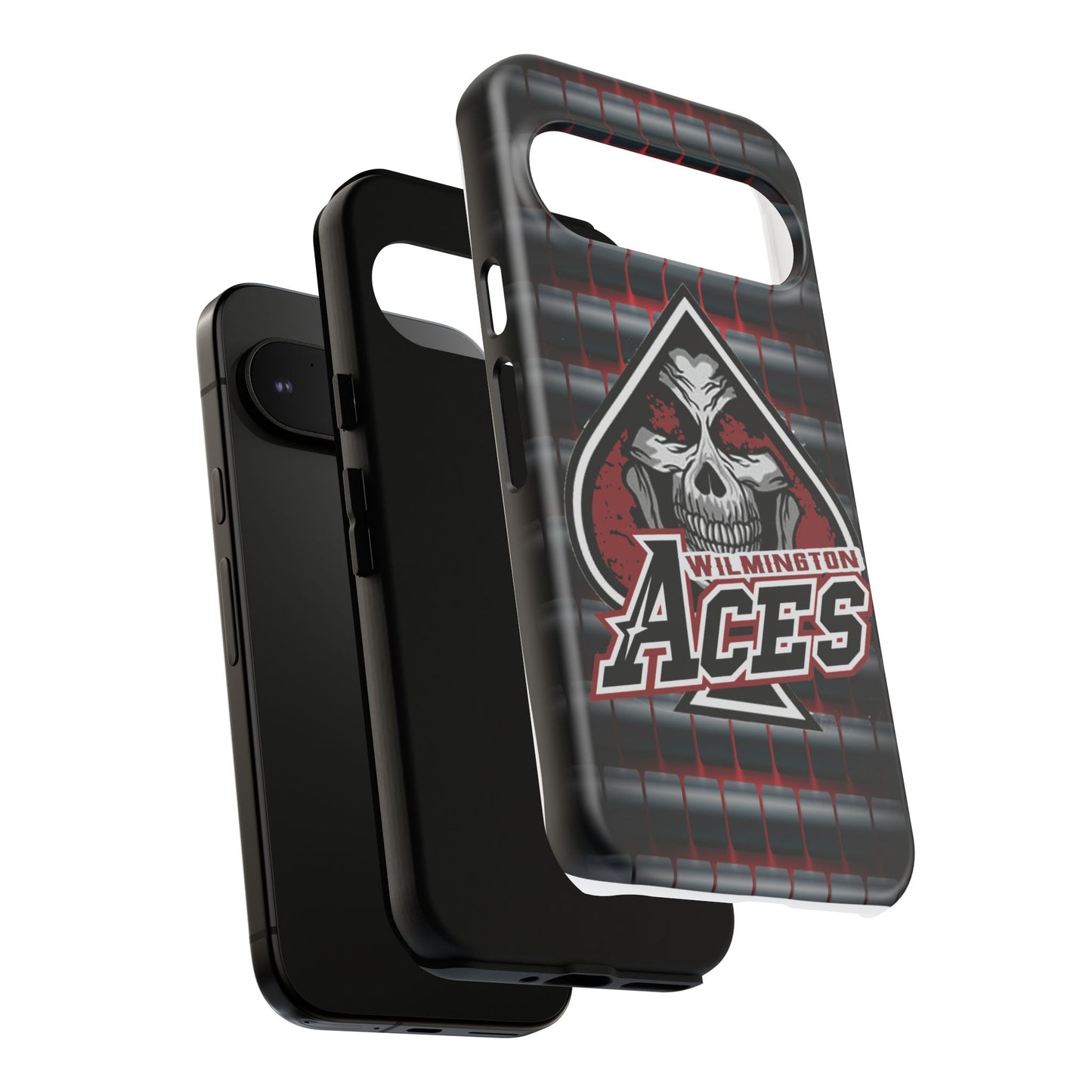 Wilmington Aces Tough Case - Durable Phone Case with Skull Design