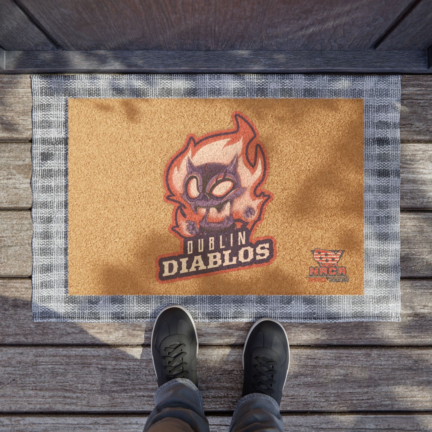 Diablos Welcome Doormat - Sports Team Entrance Mat