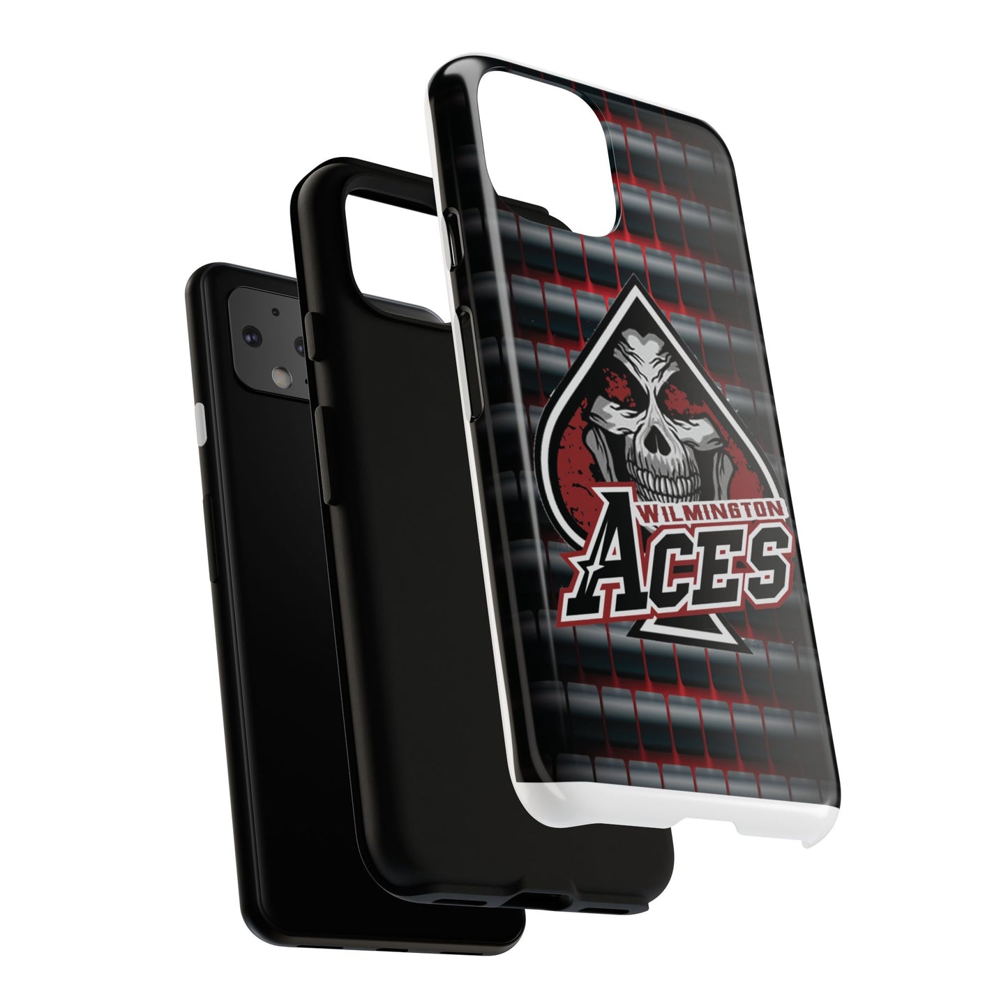 Wilmington Aces Tough Case - Durable Phone Case with Skull Design