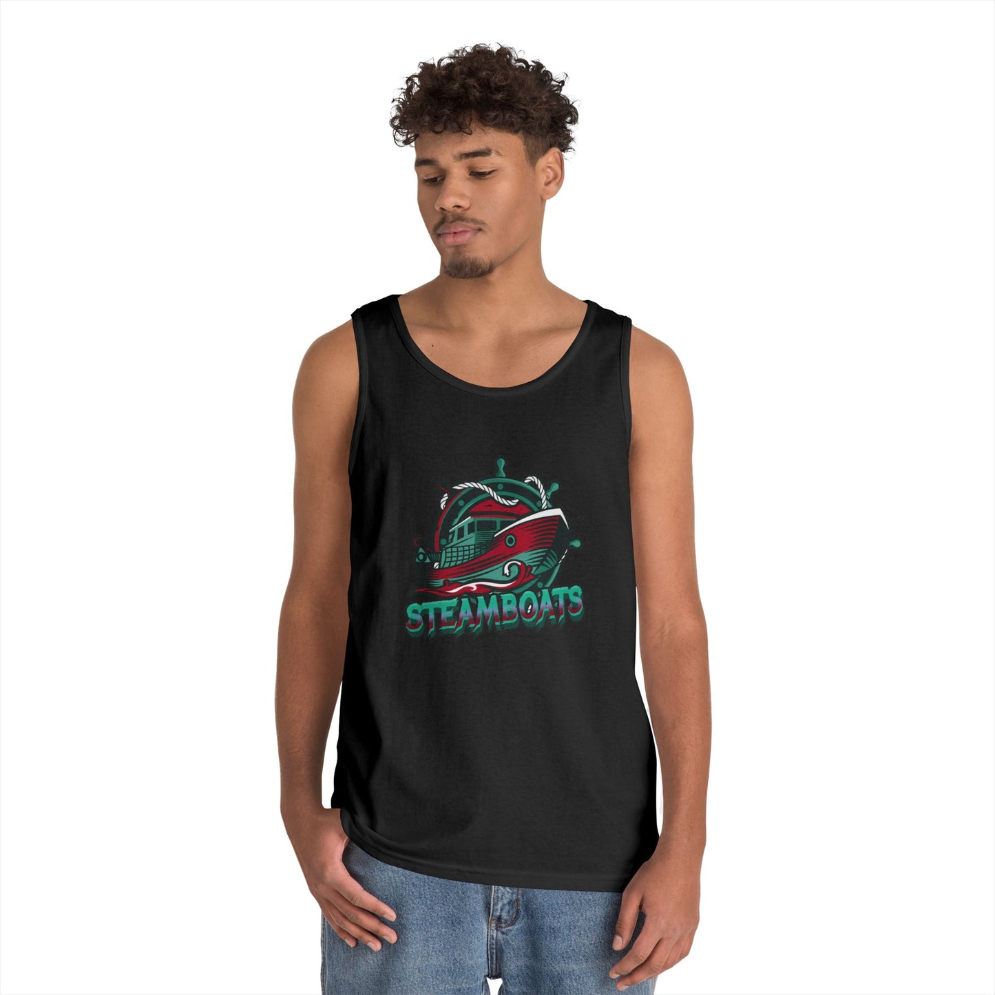 Cotton Tank Top - Cincinnati Steamboats Team Spirit Wear