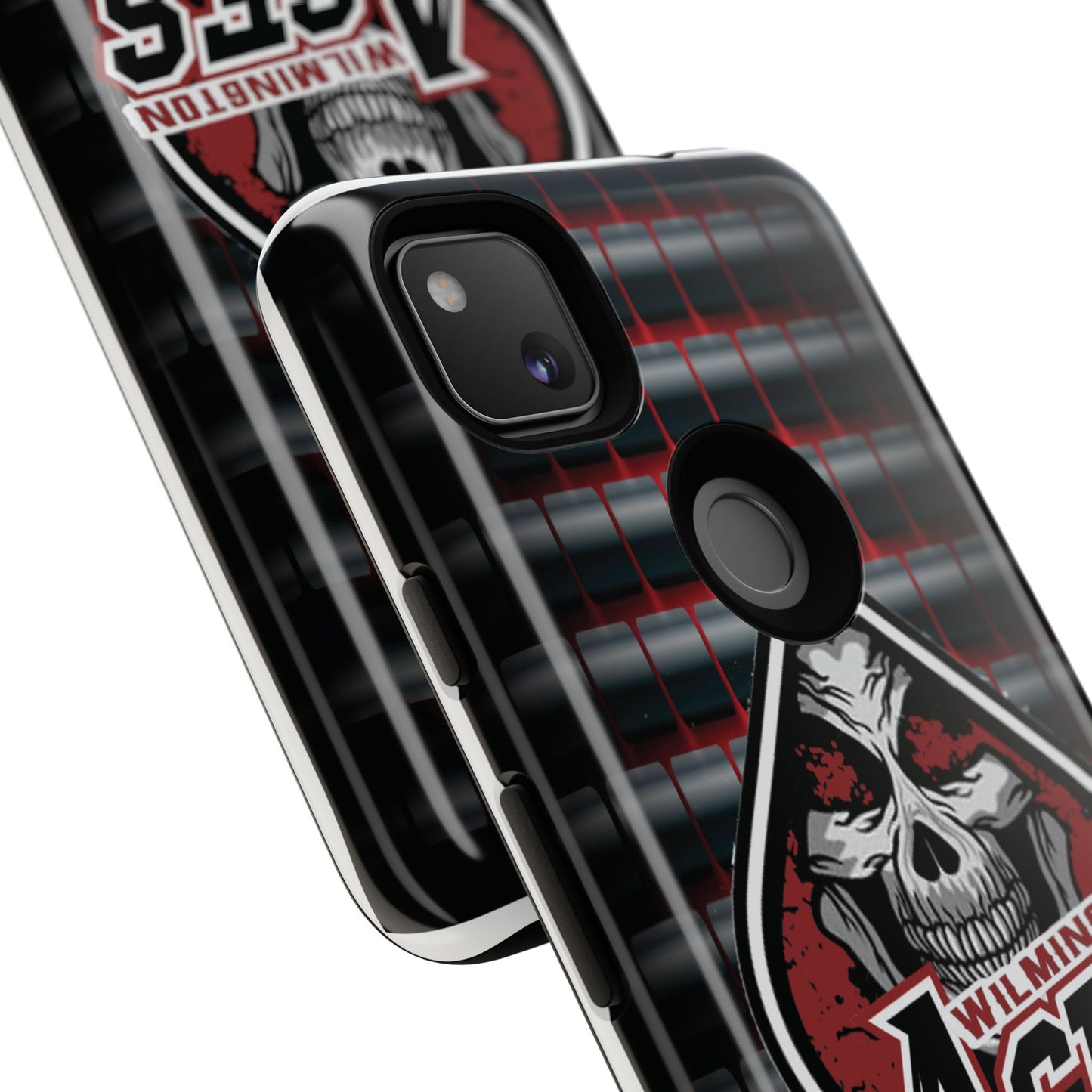 Wilmington Aces Tough Case - Durable Phone Case with Skull Design