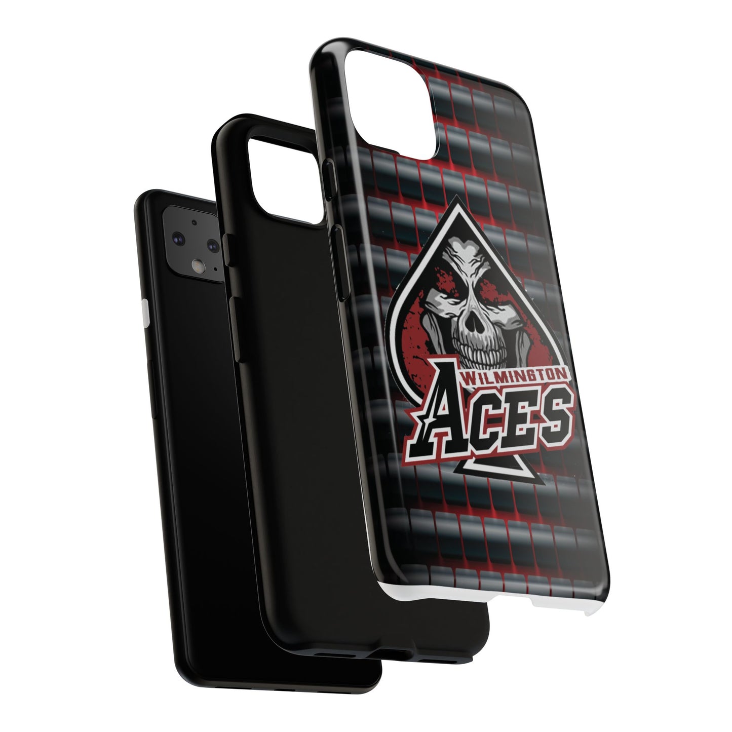 Wilmington Aces Tough Case - Durable Phone Case with Skull Design
