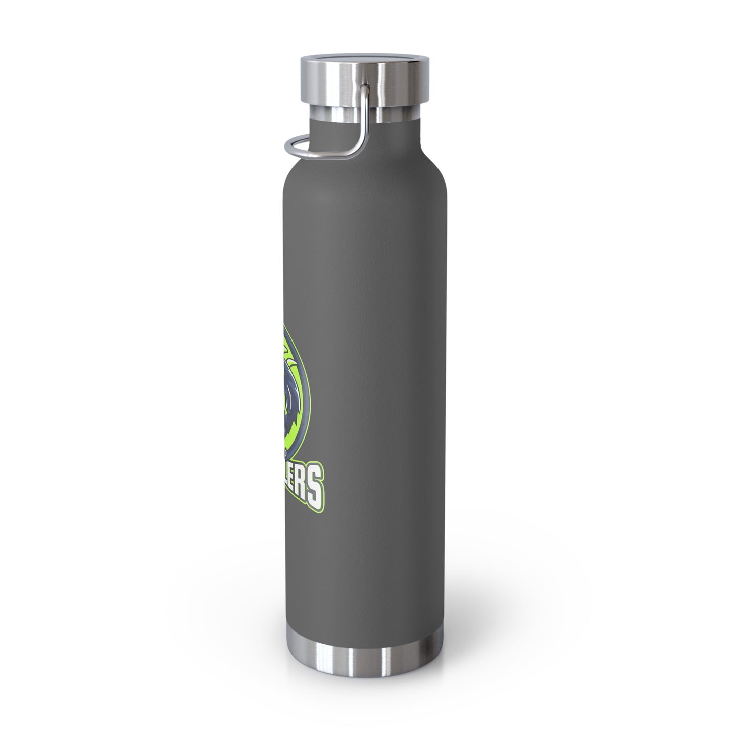 Brawlers Insulated Water Bottle - 22oz Stainless Steel Flask
