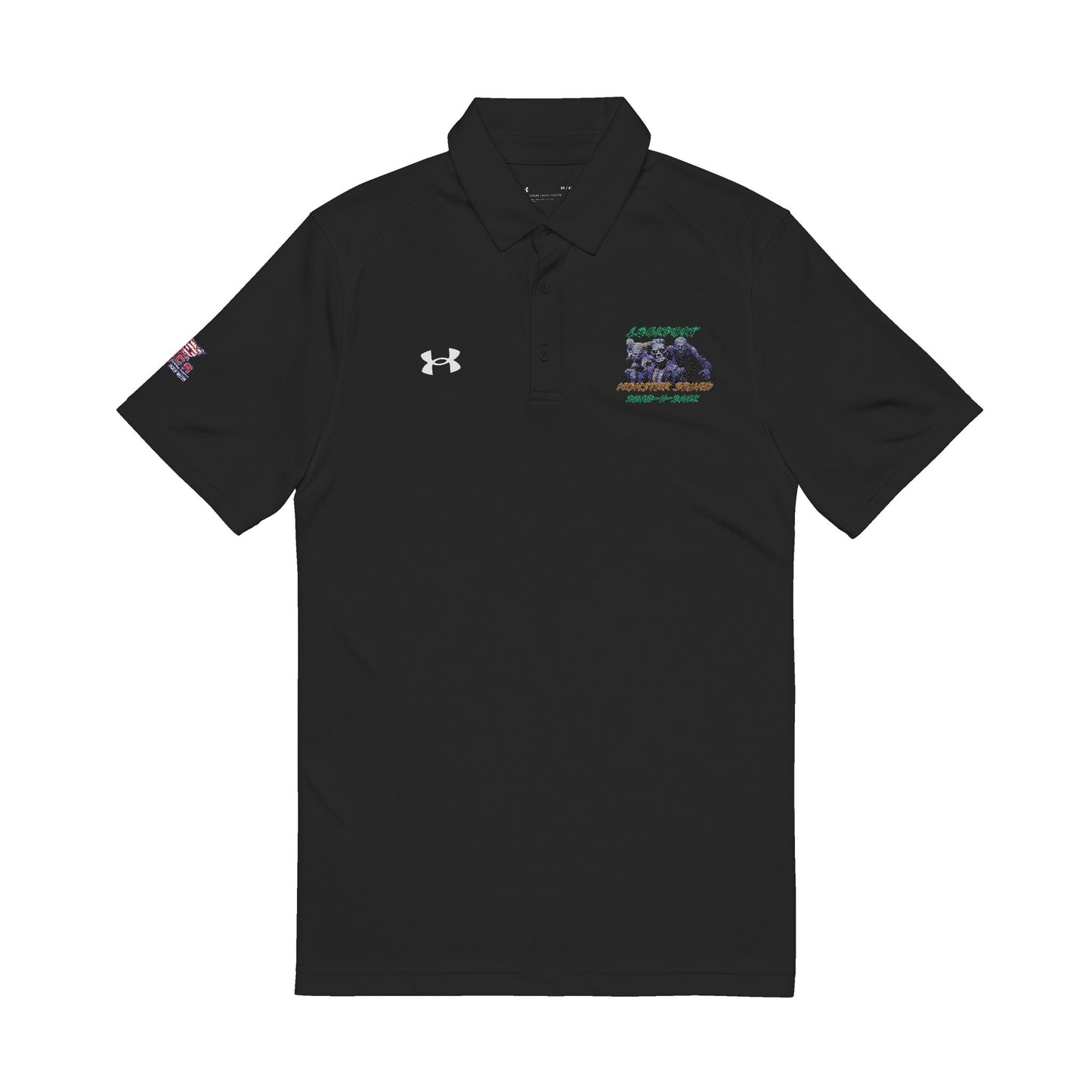 Monster Squad Performance Polo Shirt with Embroidery - Under Armour®