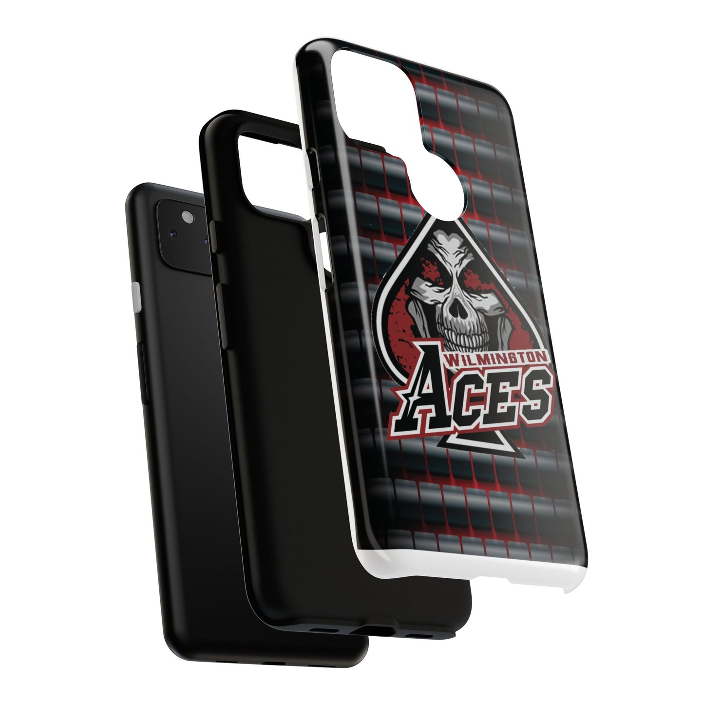 Wilmington Aces Tough Case - Durable Phone Case with Skull Design