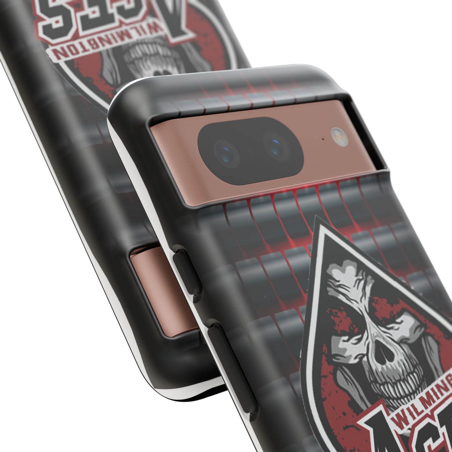 Wilmington Aces Tough Case - Durable Phone Case with Skull Design