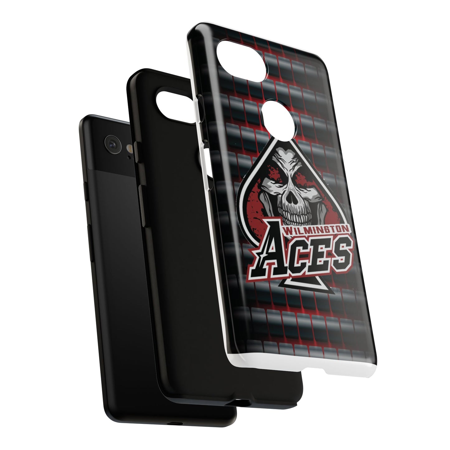 Wilmington Aces Tough Case - Durable Phone Case with Skull Design