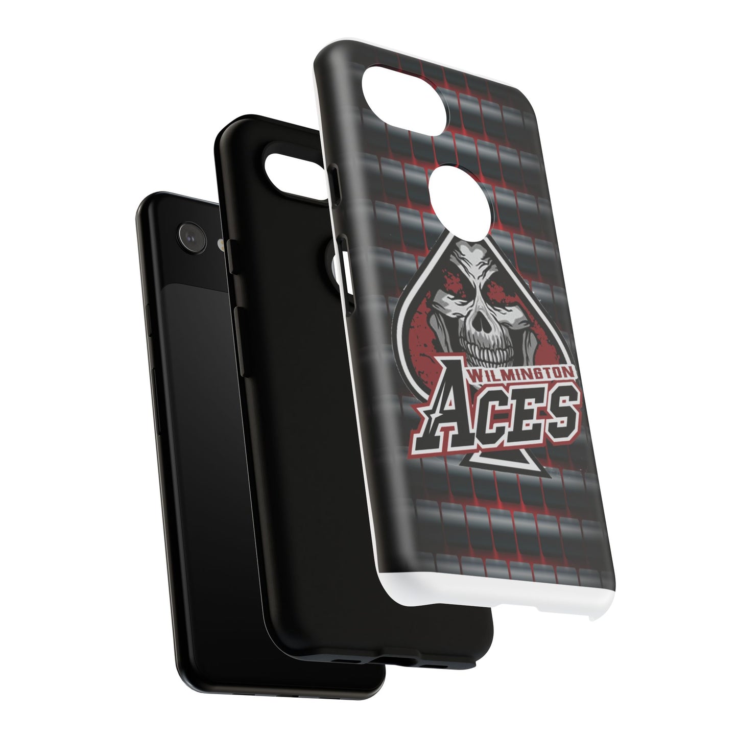 Wilmington Aces Tough Case - Durable Phone Case with Skull Design