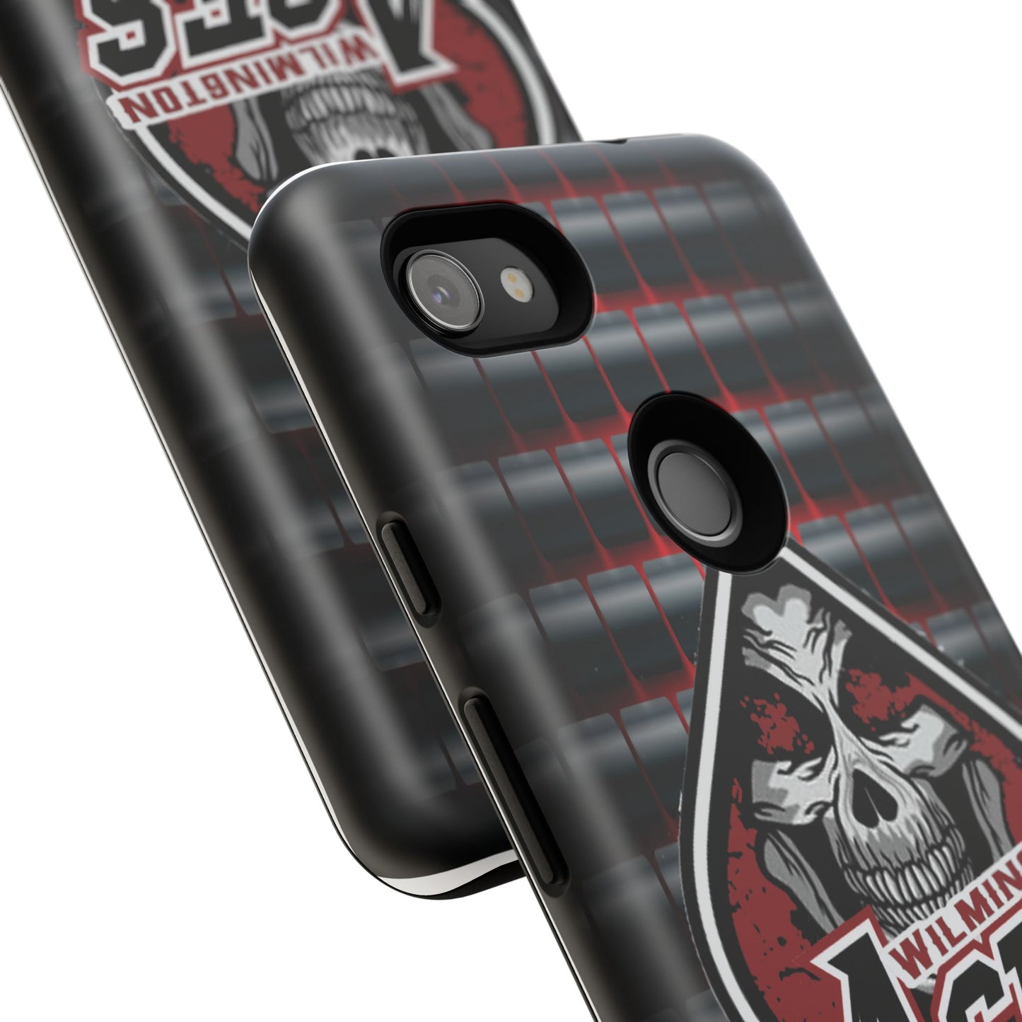 Wilmington Aces Tough Case - Durable Phone Case with Skull Design