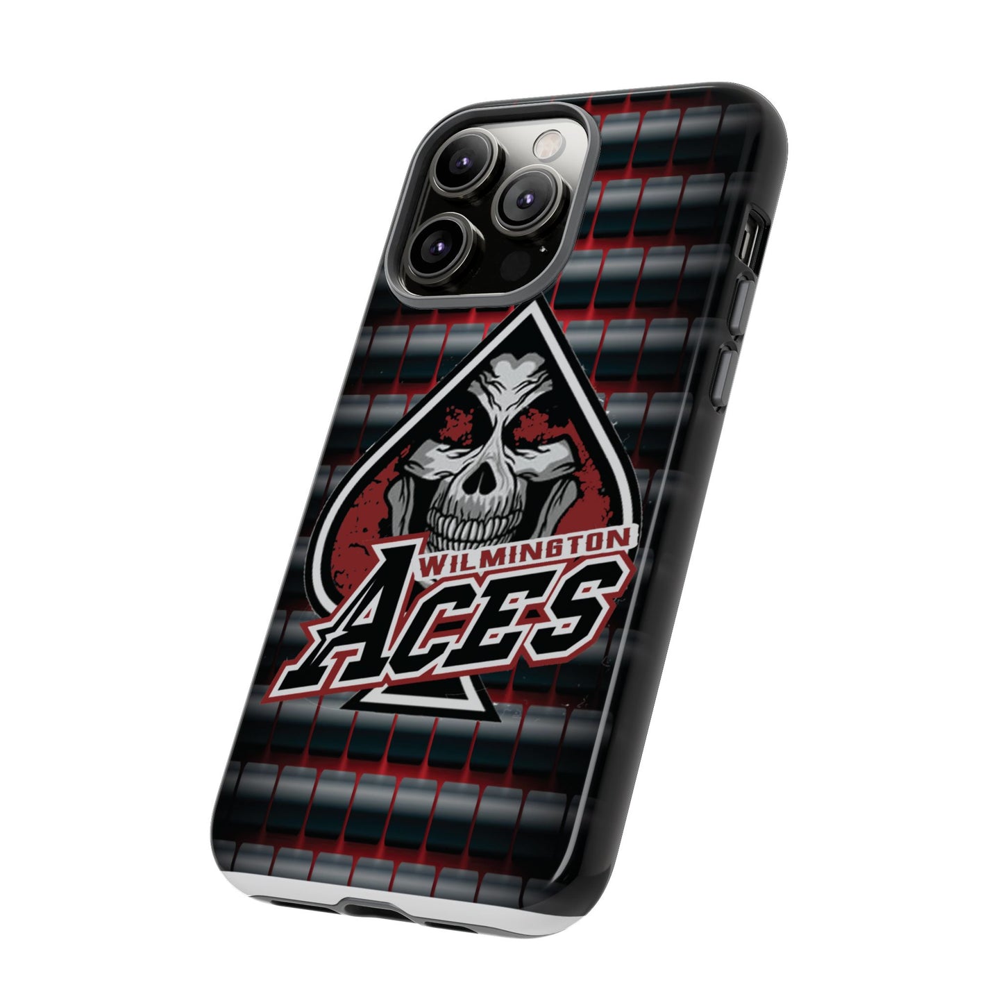 Wilmington Aces Tough Case - Durable Phone Case with Skull Design