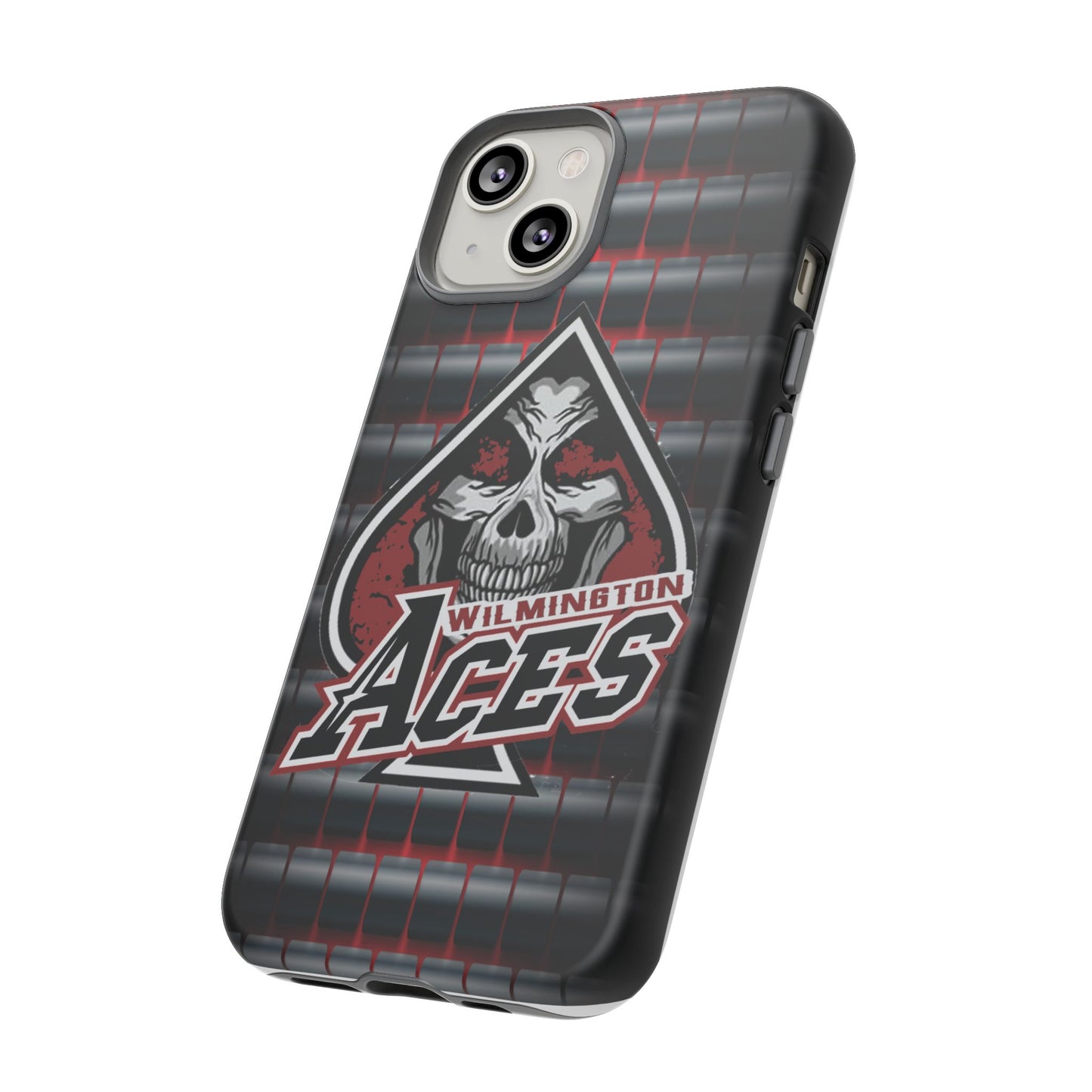 Wilmington Aces Tough Case - Durable Phone Case with Skull Design