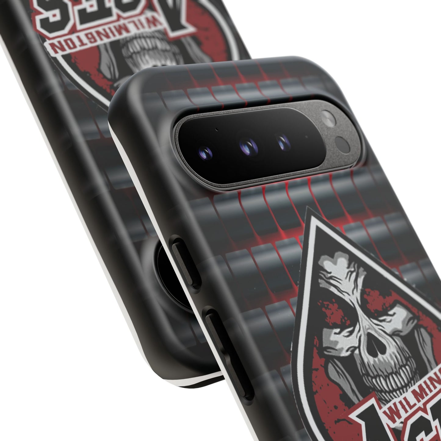 Wilmington Aces Tough Case - Durable Phone Case with Skull Design