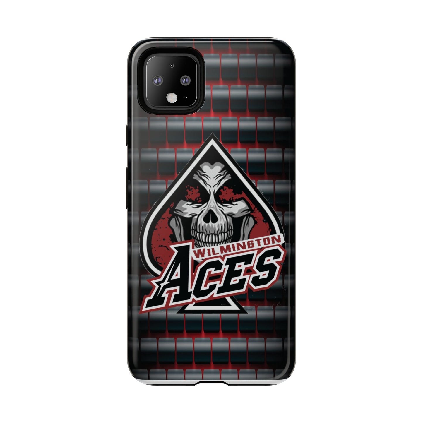 Wilmington Aces Tough Case - Durable Phone Case with Skull Design