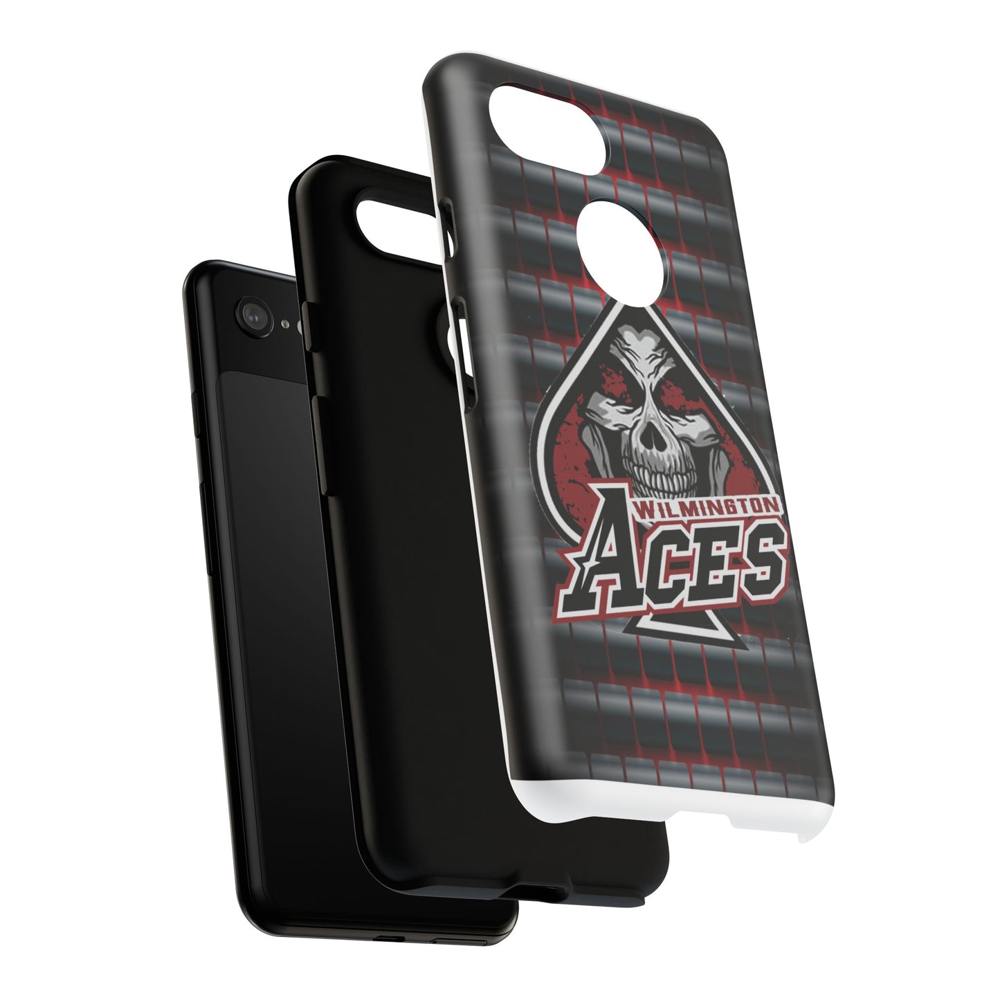 Wilmington Aces Tough Case - Durable Phone Case with Skull Design