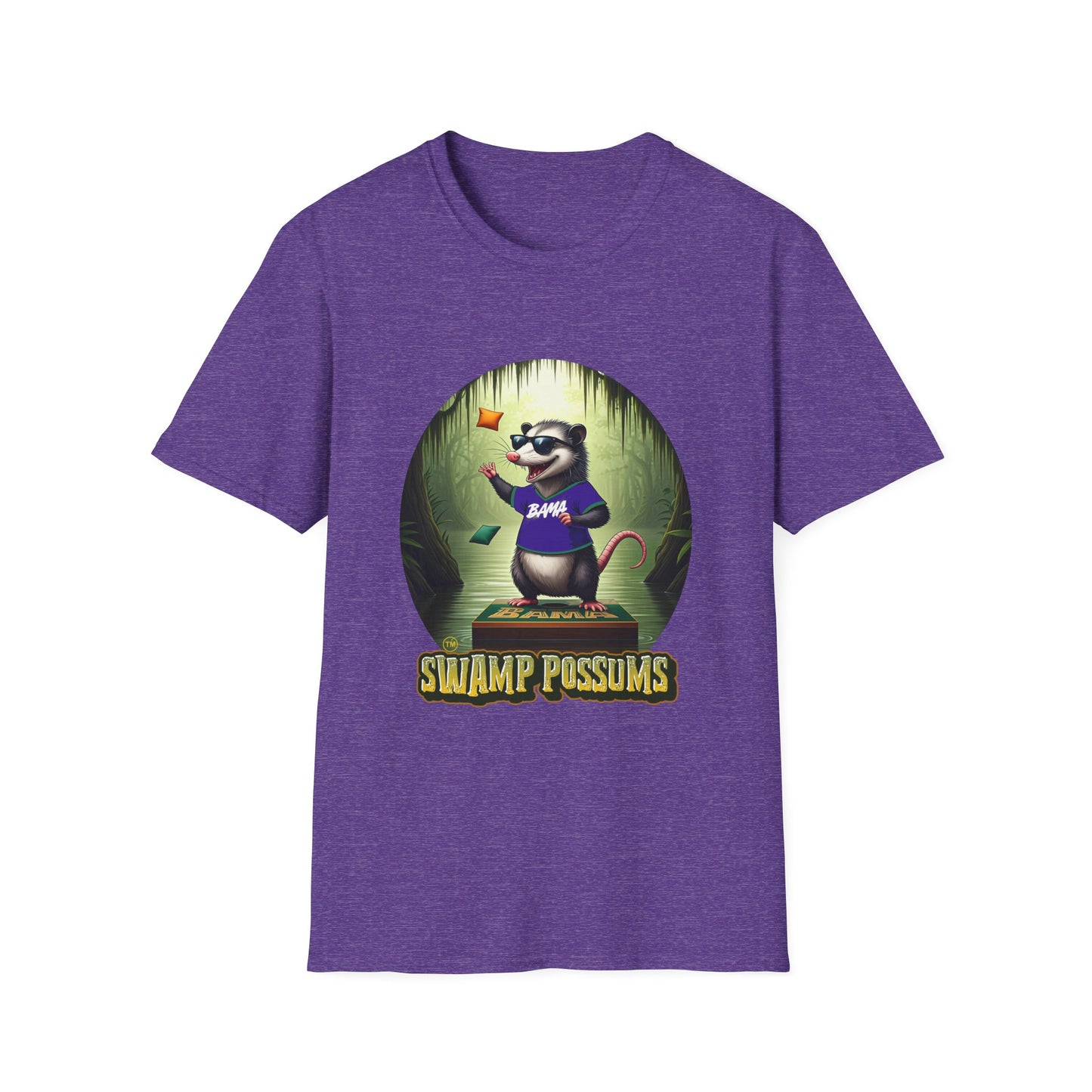 'Swamp Possums' Softstyle T-Shirt - Graphic Tee