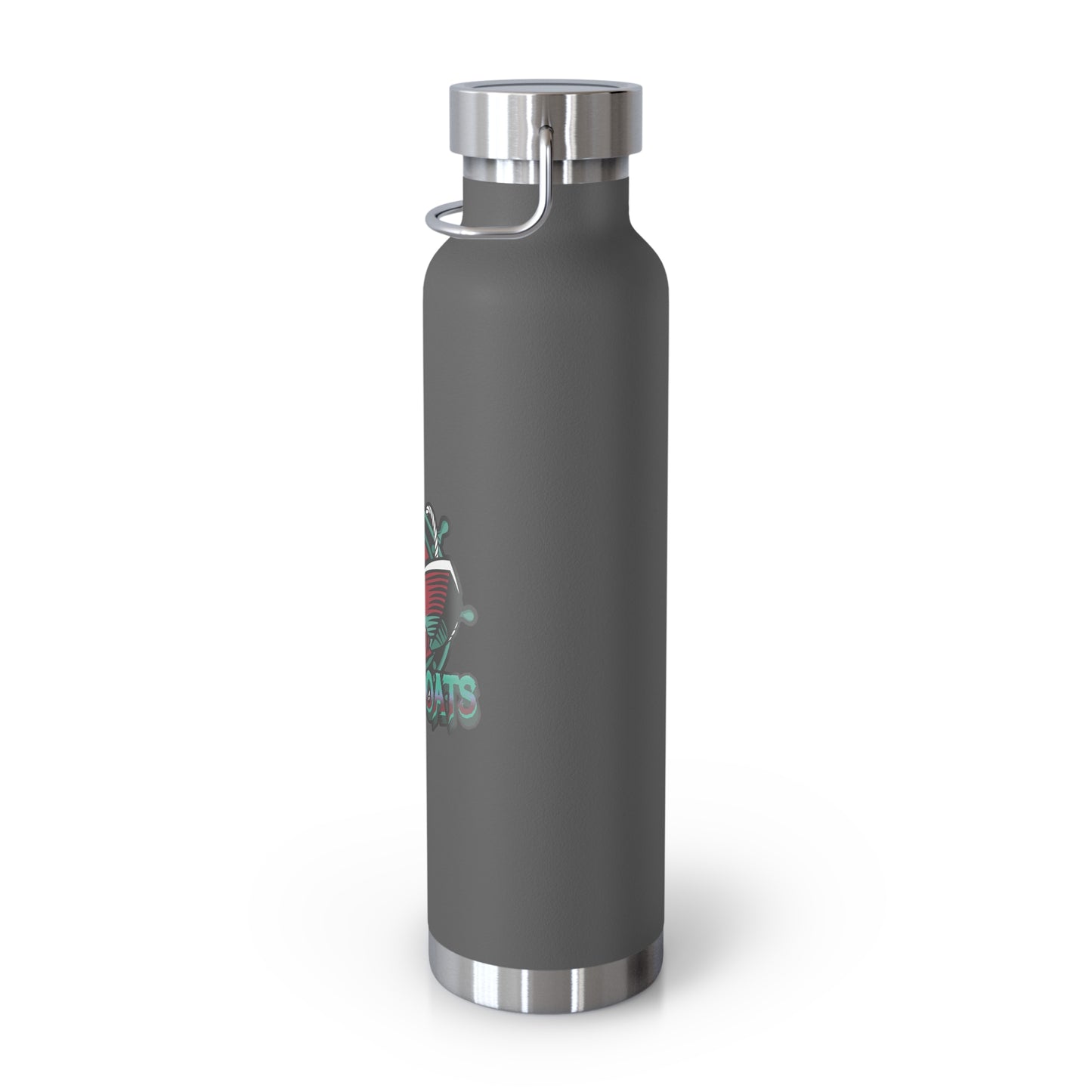 Steamboats Insulated Water Bottle - 22oz Stainless Steel Flask