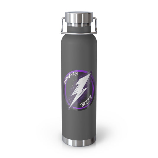 Boltz Insulated Water Bottle - 22oz Stainless Steel Flask