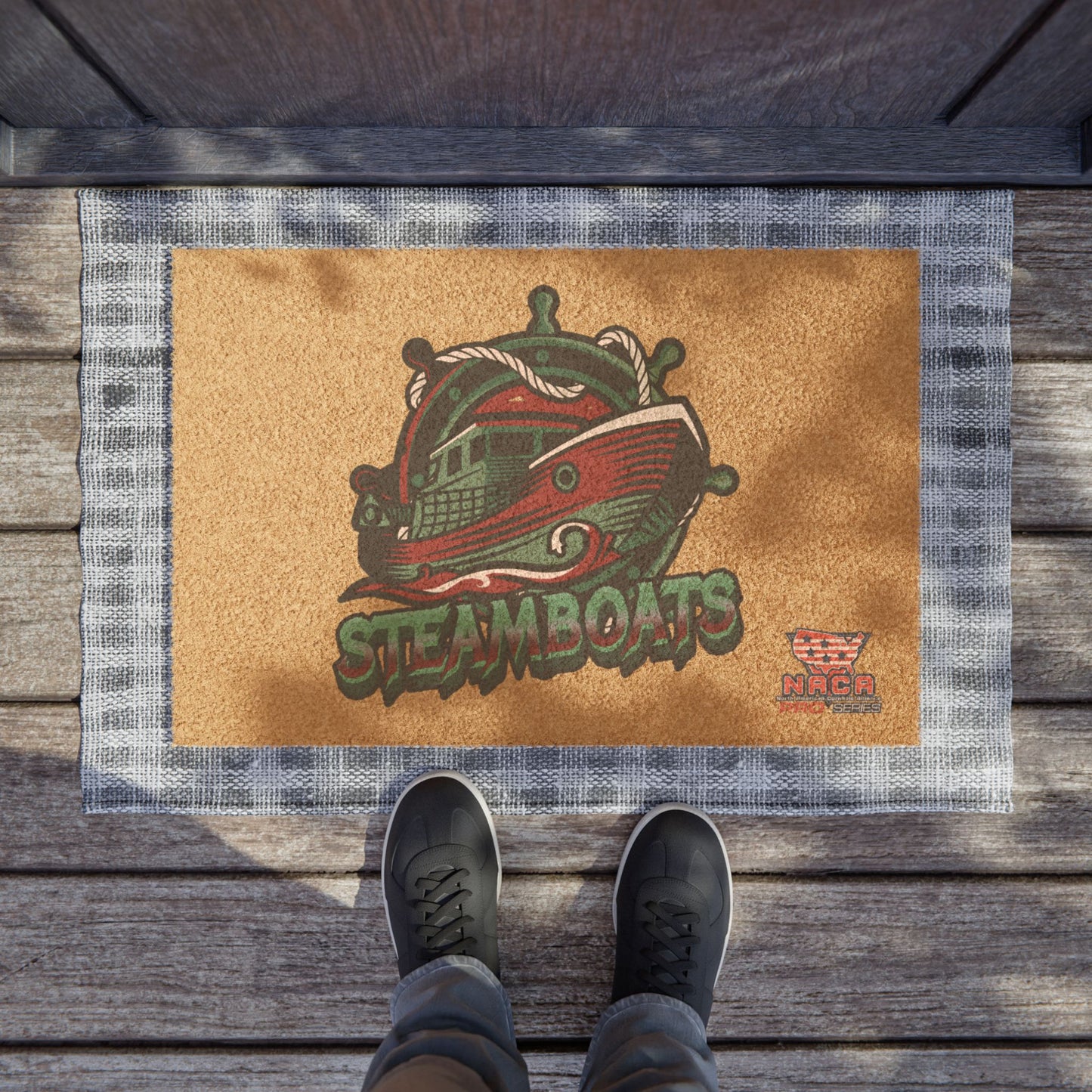 Steamboats Welcome Doormat - Sports Team Entrance Mat