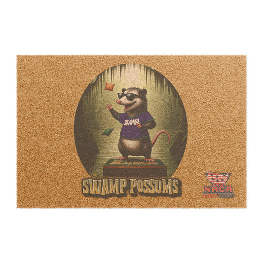 Swamp Possums Welcome Doormat - Sports Team Entrance Mat