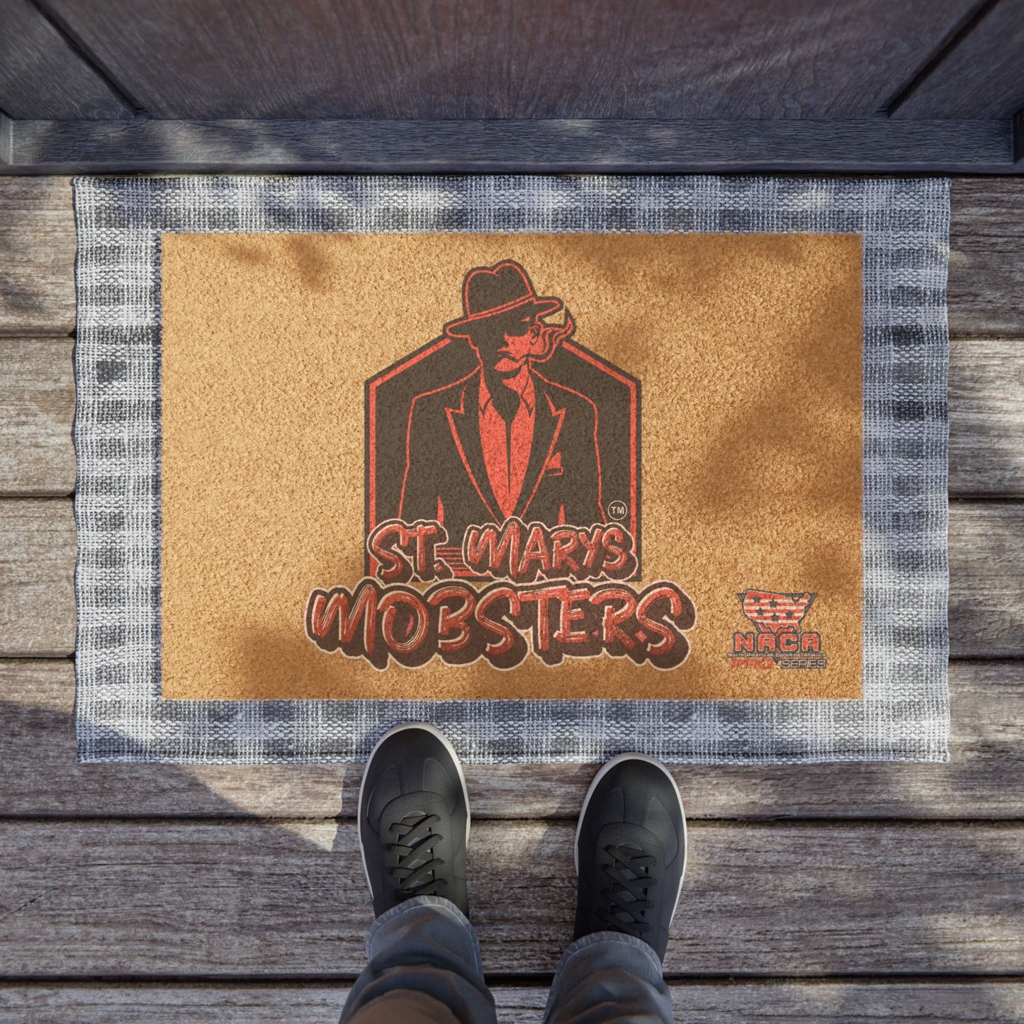 Mobsters Welcome Doormat - Sports Team Entrance Mat