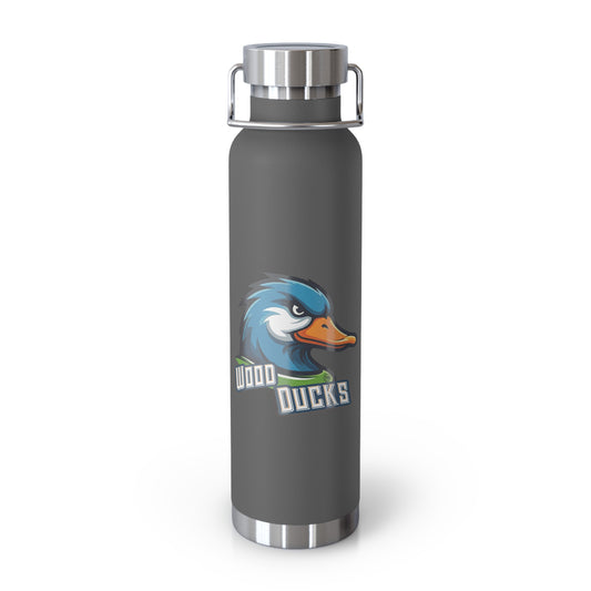 Wood Ducks Insulated Water Bottle - 22oz Stainless Steel Flask