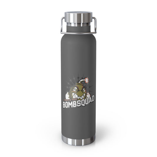 Bomb Squad Insulated Water Bottle - 22oz Stainless Steel Flask