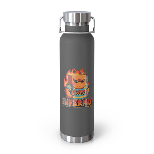 Inferno Insulated Water Bottle - 22oz Stainless Steel Flask