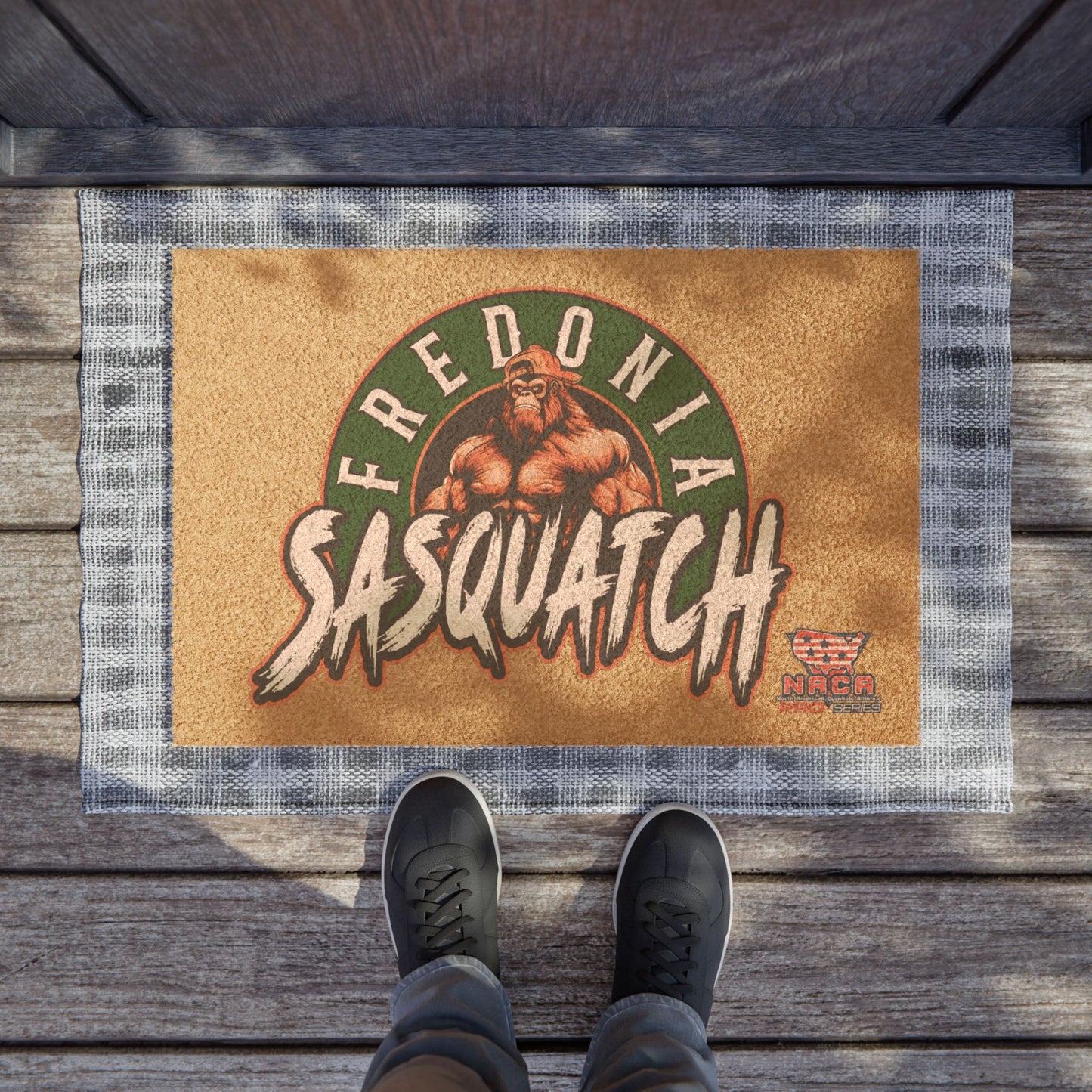 Sasquatch Welcome Doormat - Sports Team Entrance Mat