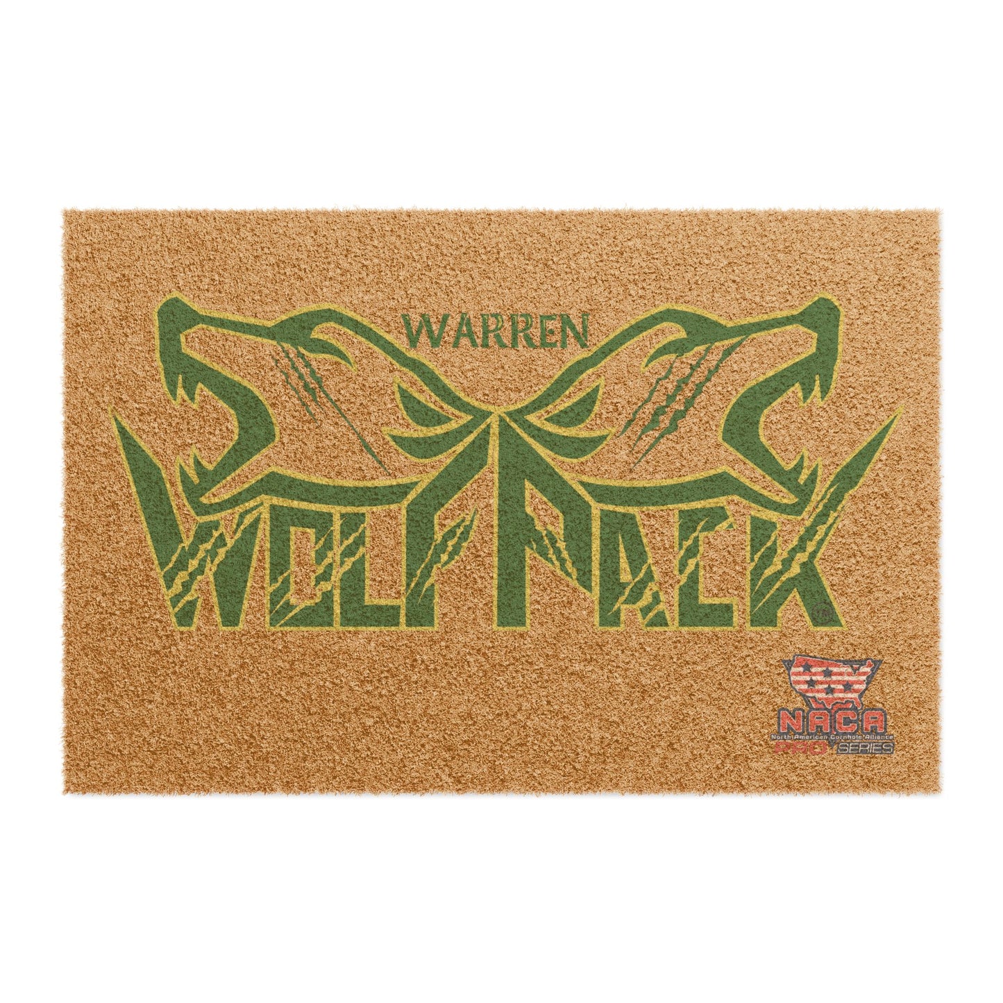 Wolf Pack Welcome Doormat - Sports Team Entrance Mat